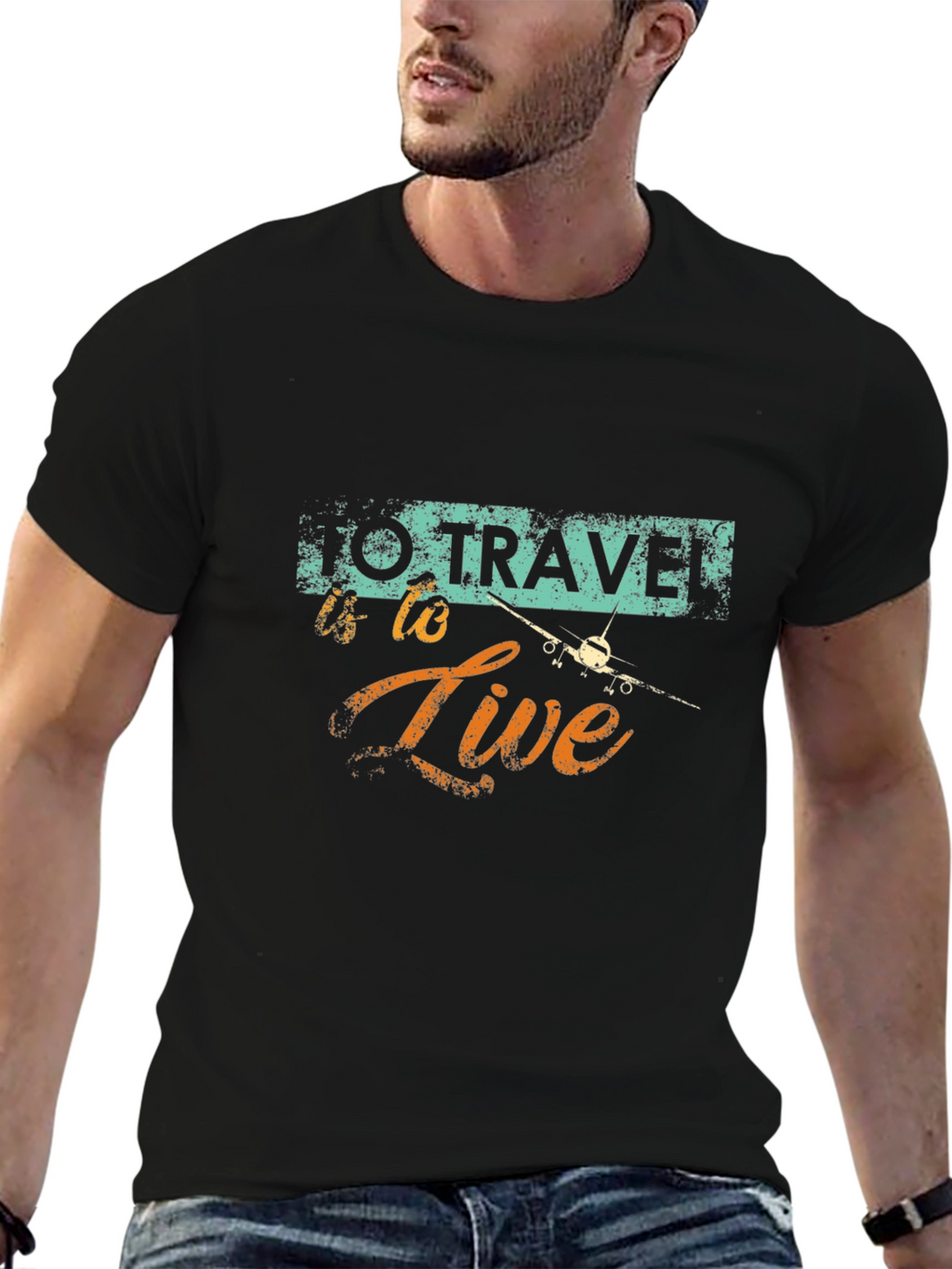 Travel to Live Graphic Tee