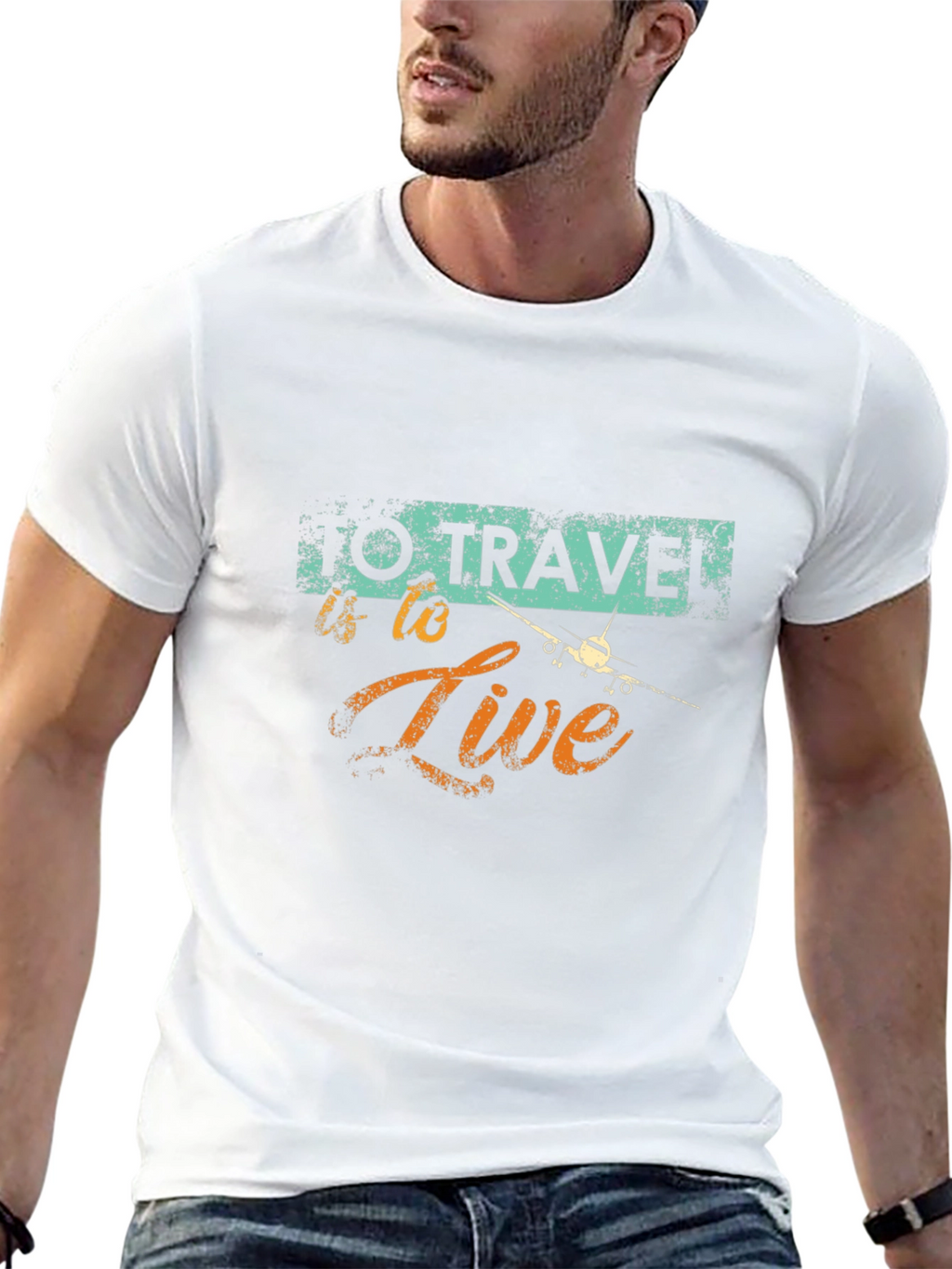 Travel to Live Graphic Tee