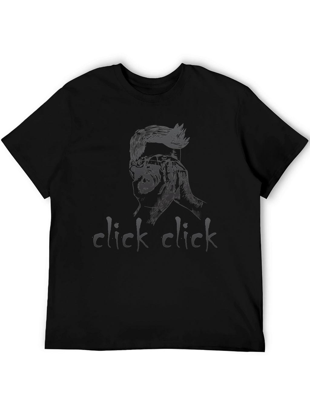 Click Click Graphic Tee - Edgy Style