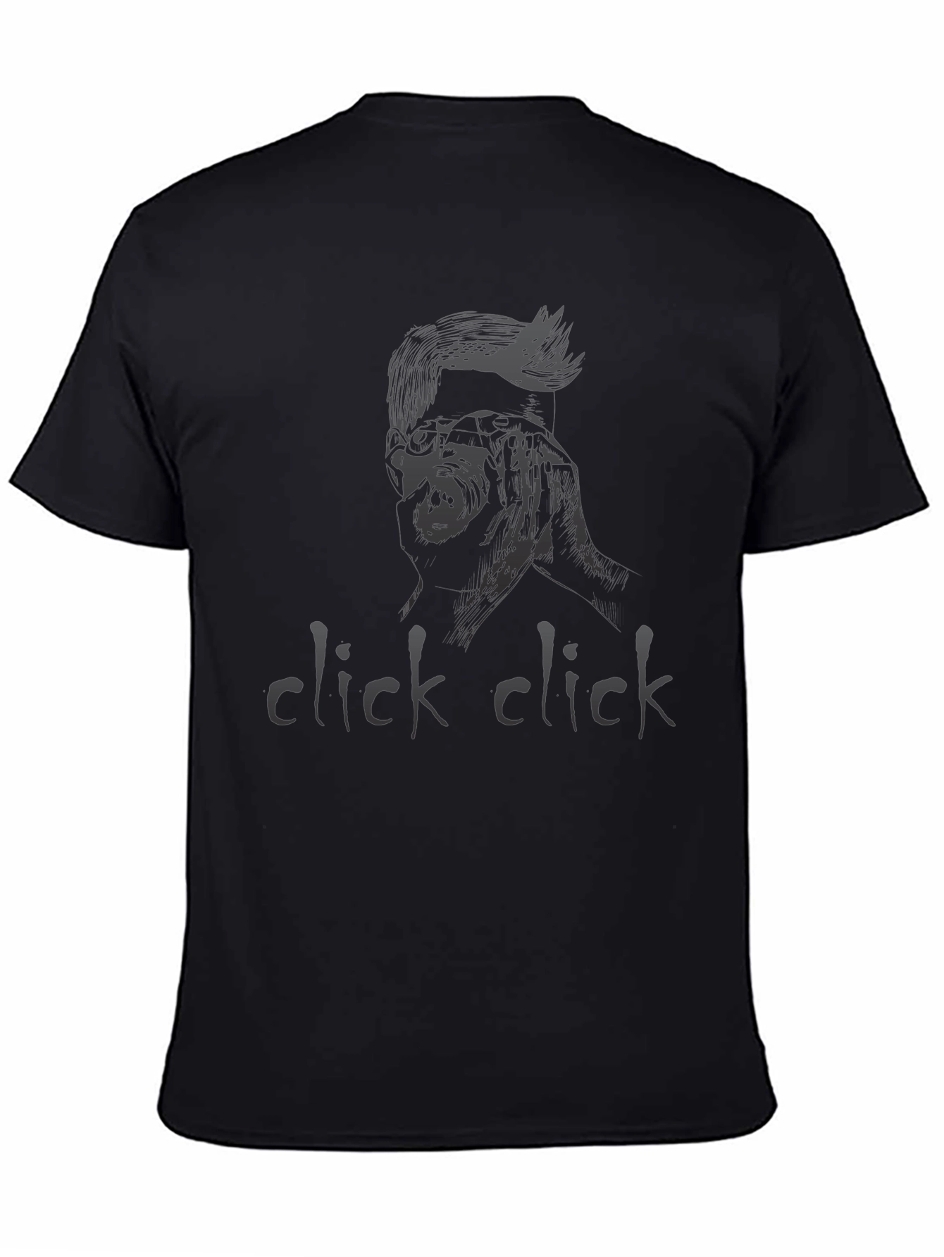 Click Click Graphic Tee - Edgy Style