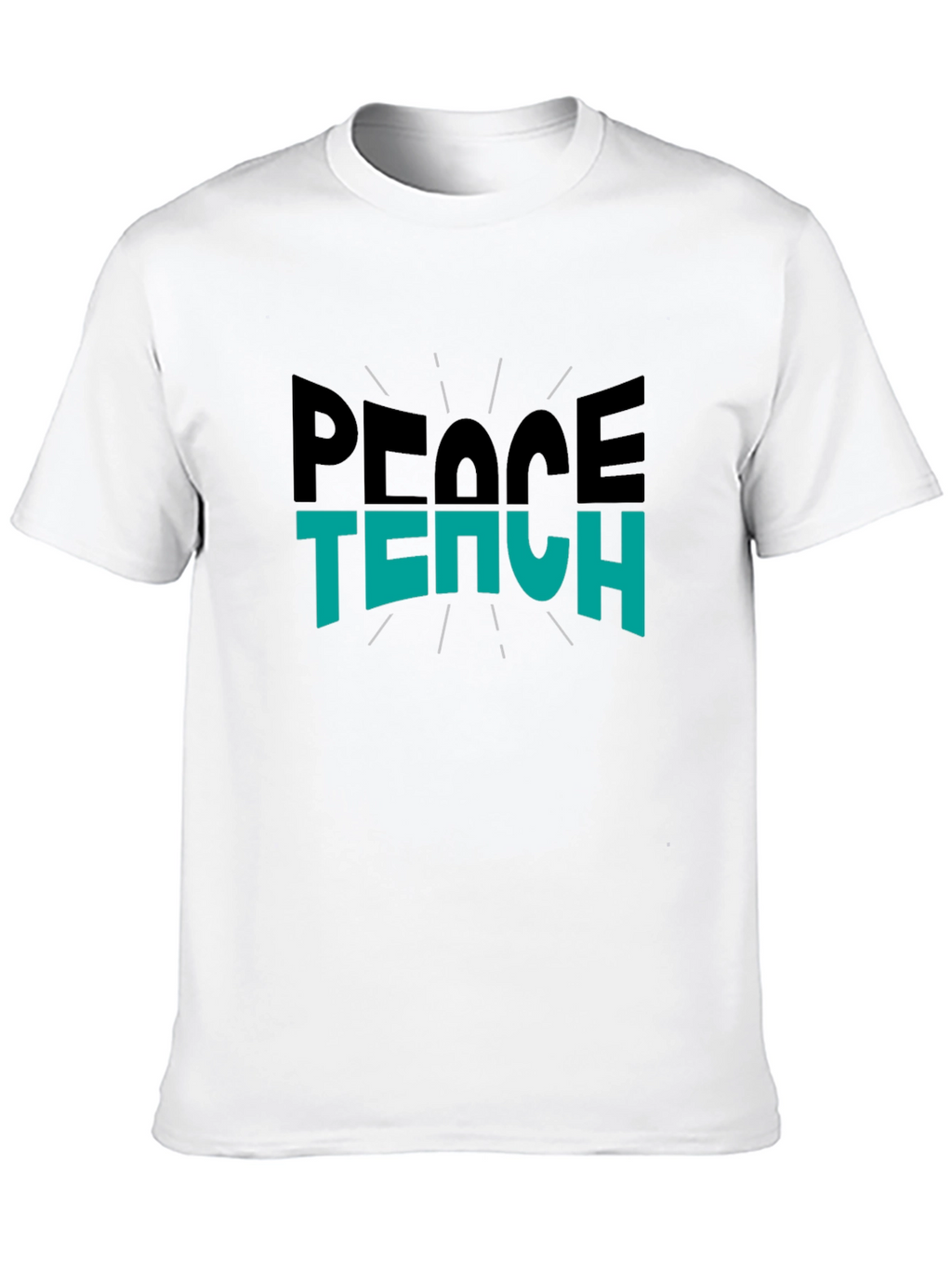 Peace Teach Graphic T-Shirt