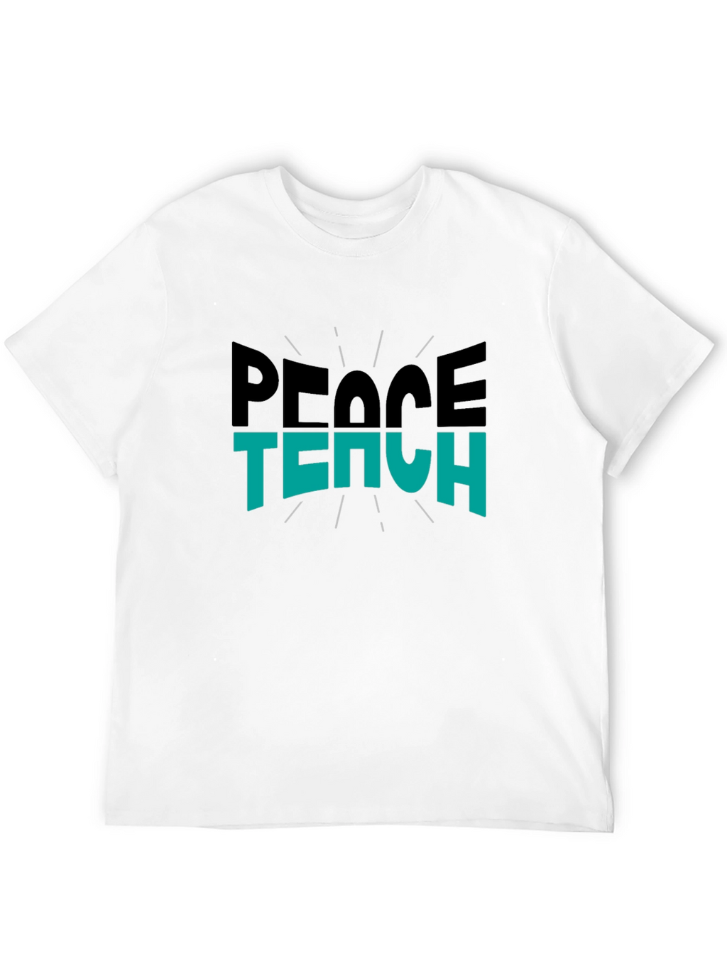 Peace Teach Graphic T-Shirt