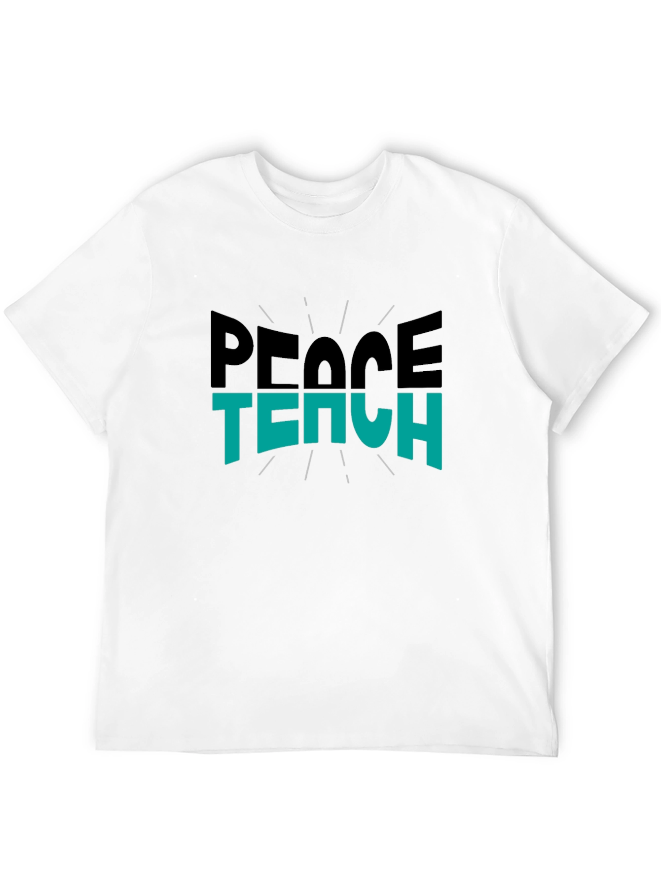 Peace Teach Graphic T-Shirt