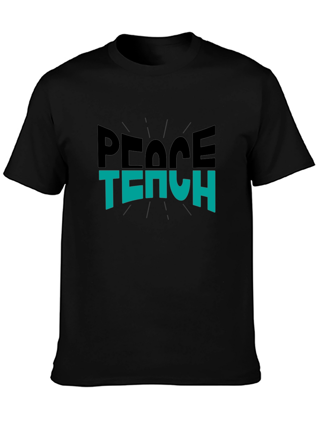 Peace Teach Graphic T-Shirt