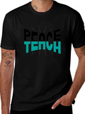 Peace Teach Graphic T-Shirt