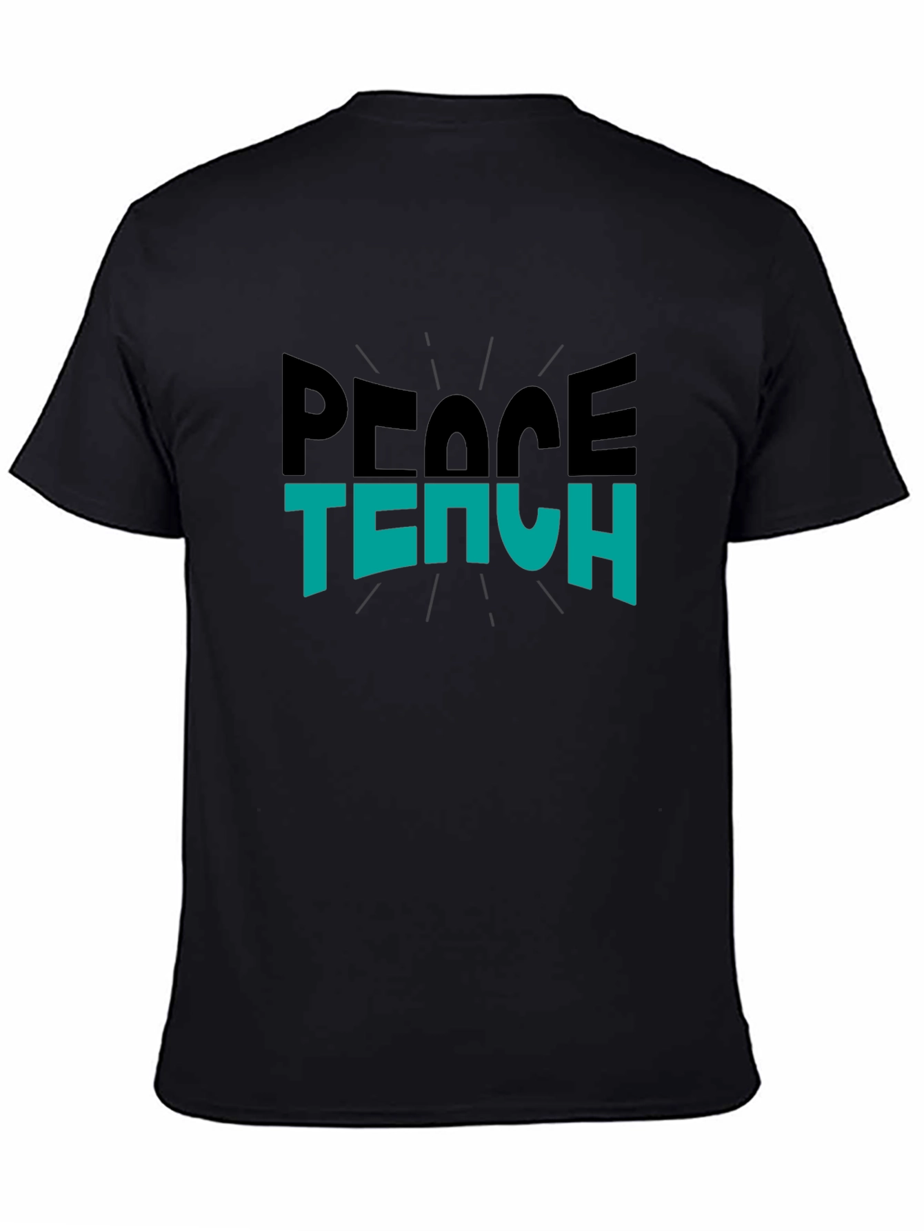 Peace Teach Graphic T-Shirt