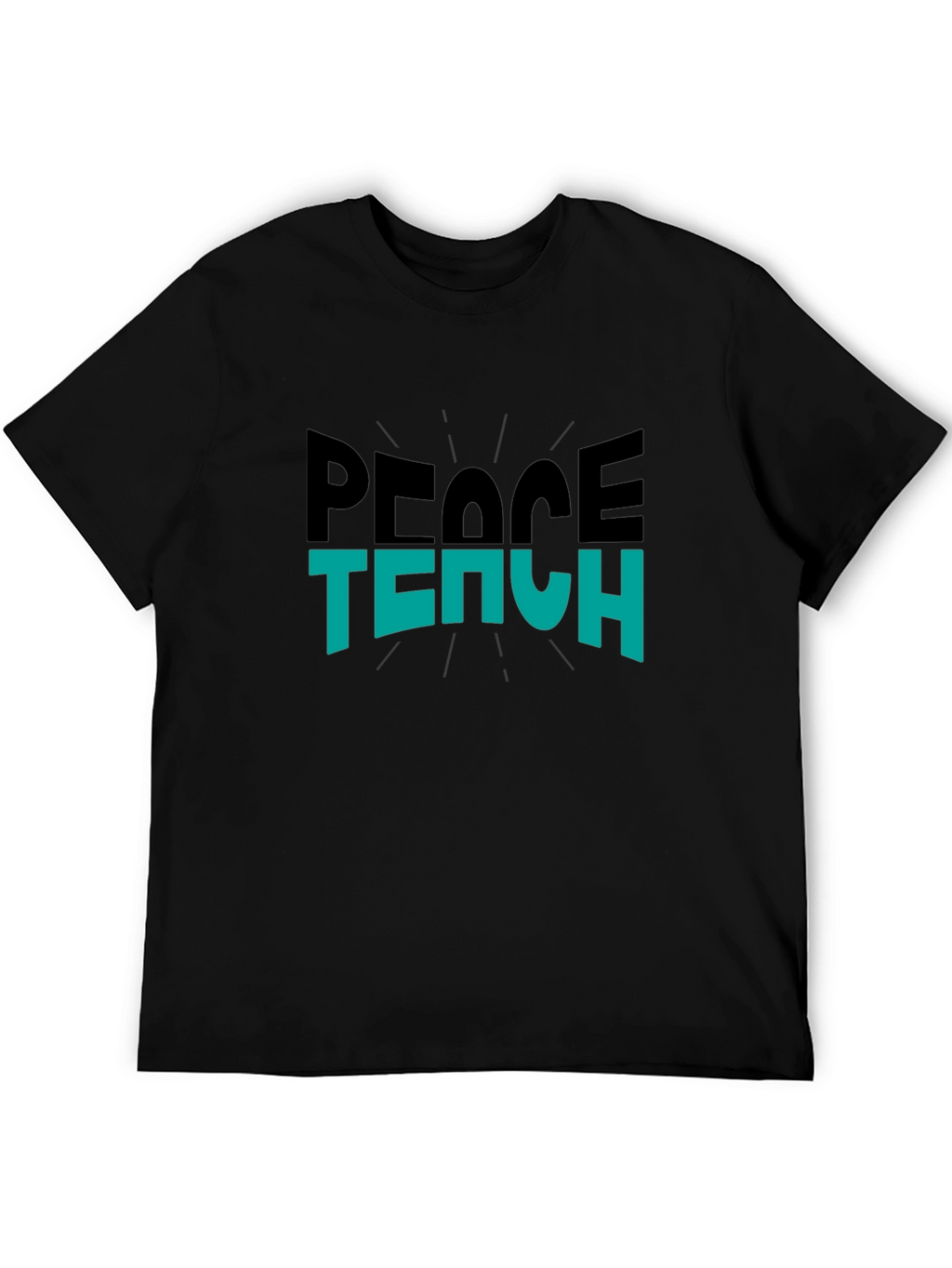 Peace Teach Graphic T-Shirt
