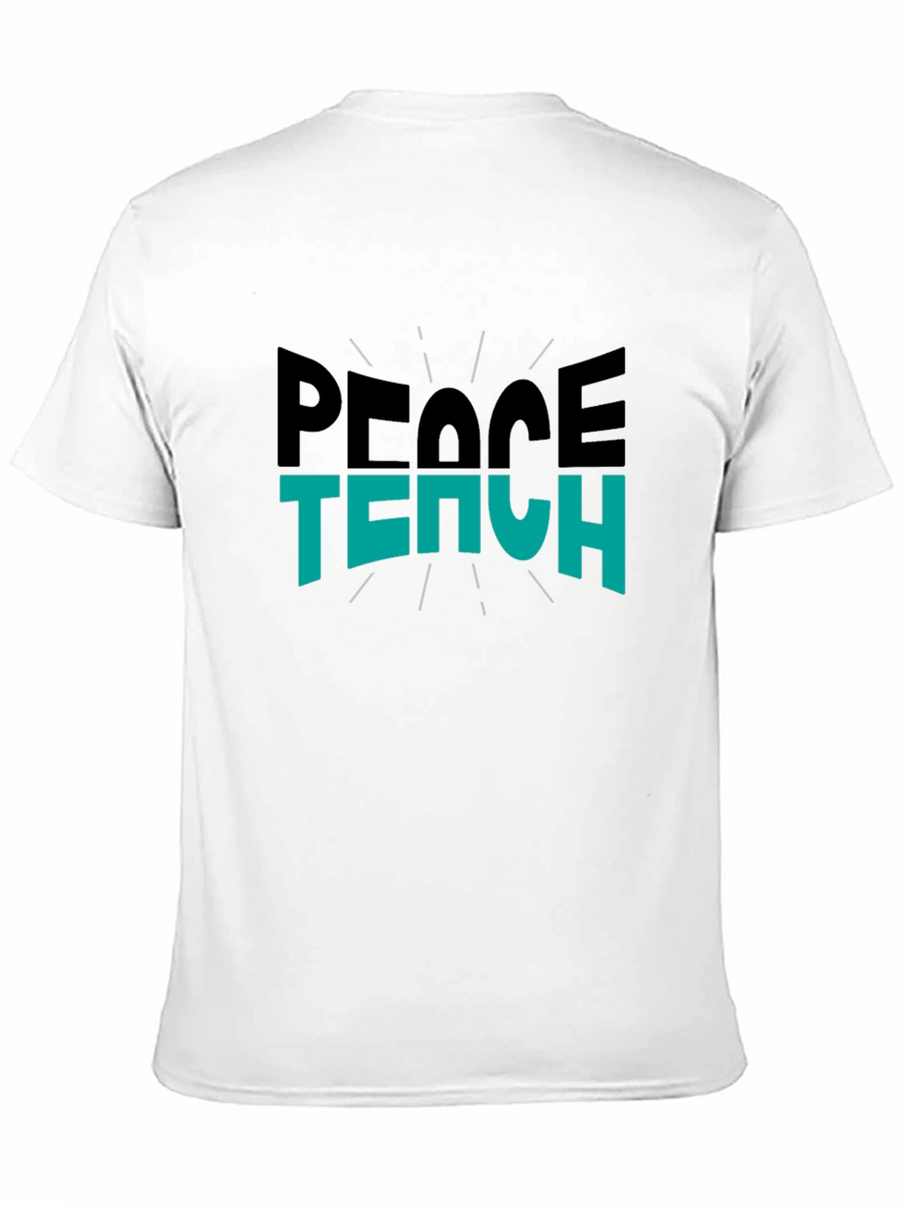 Peace Teach Graphic T-Shirt