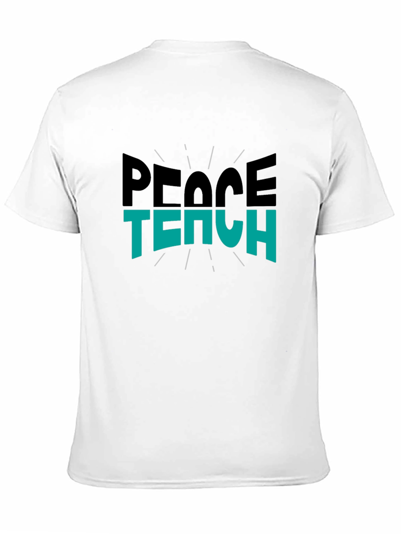 Peace Teach Graphic T-Shirt
