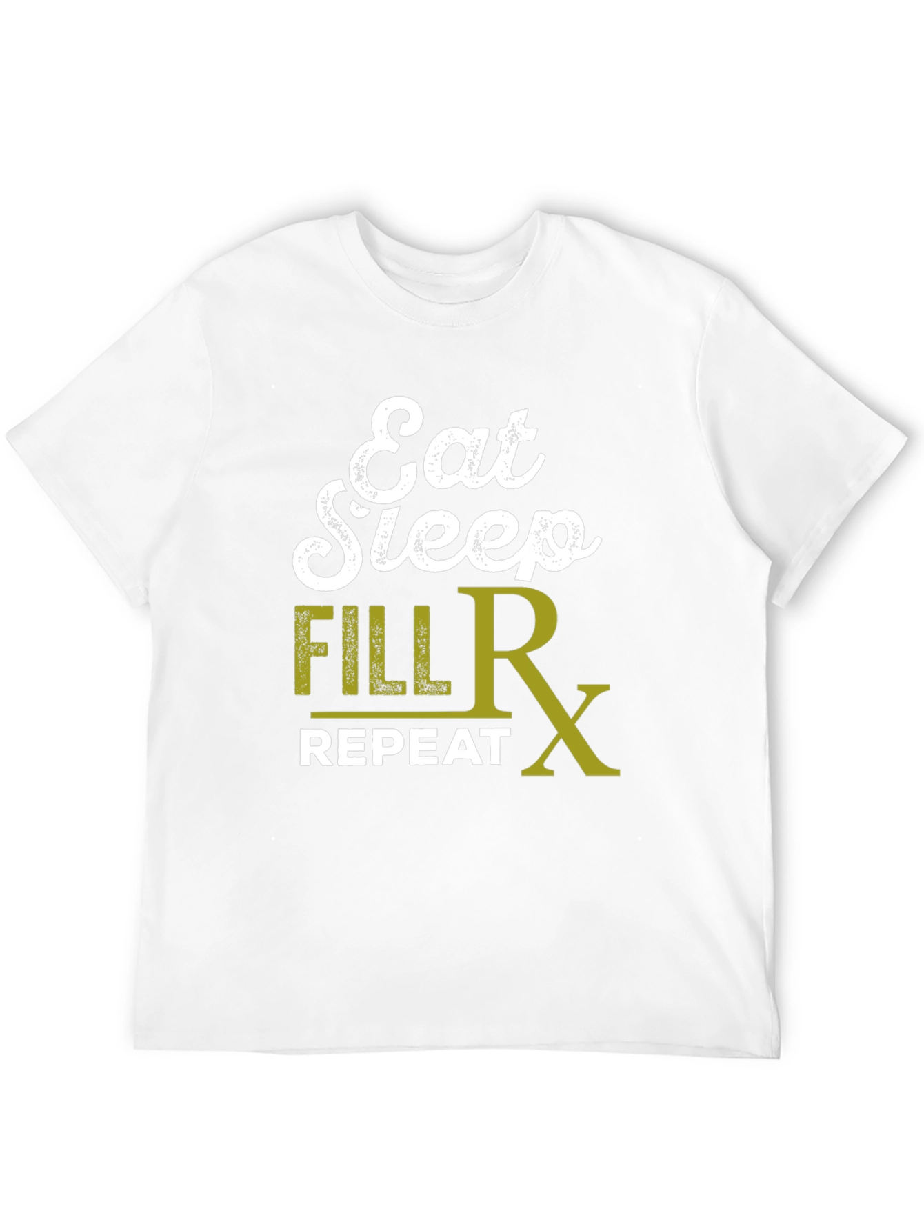Eat Sleep Fill Rx Repeat Graphic T-Shirt
