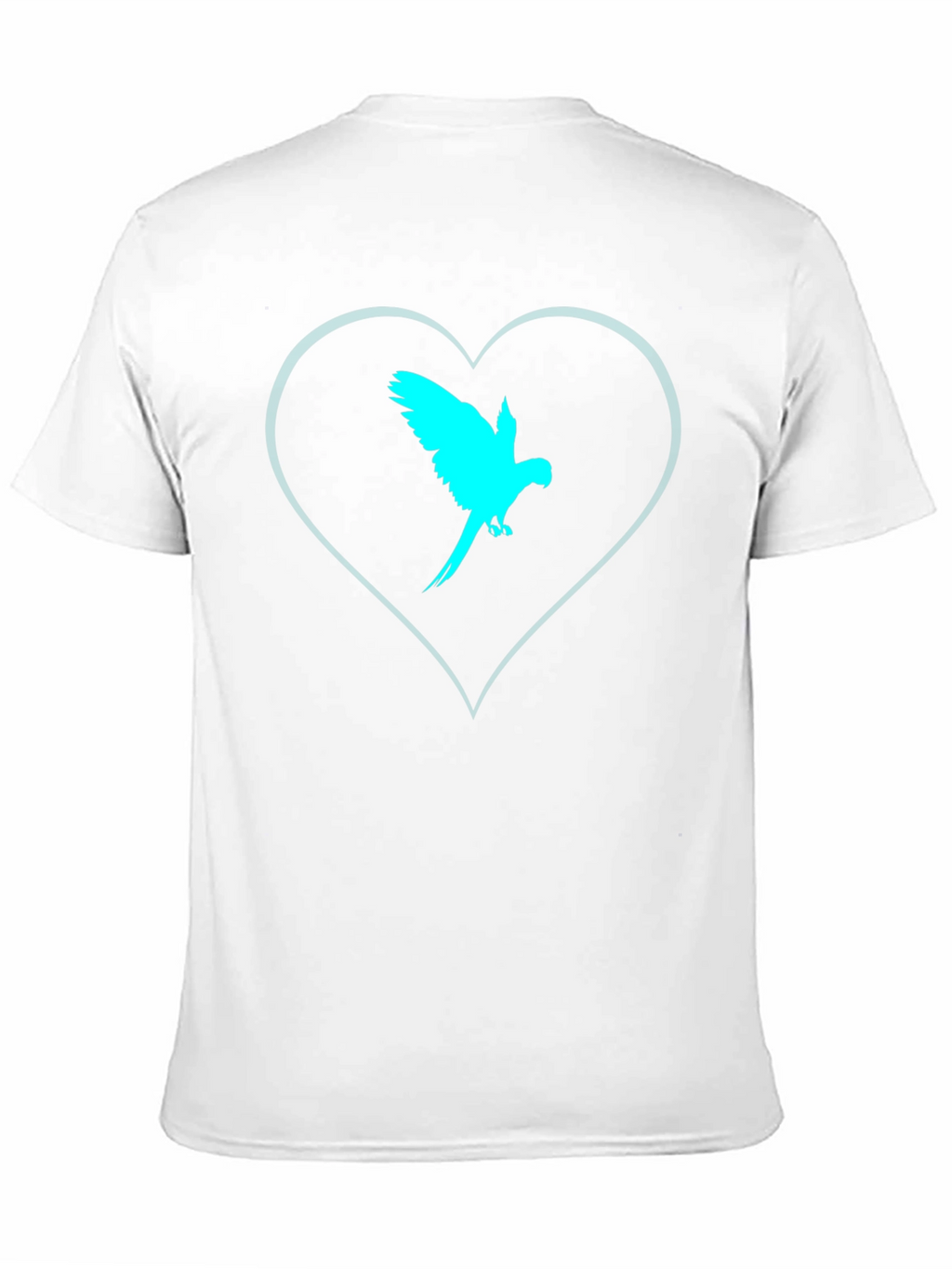 Parrot Heart Tee - Cool Graphic T-Shirt