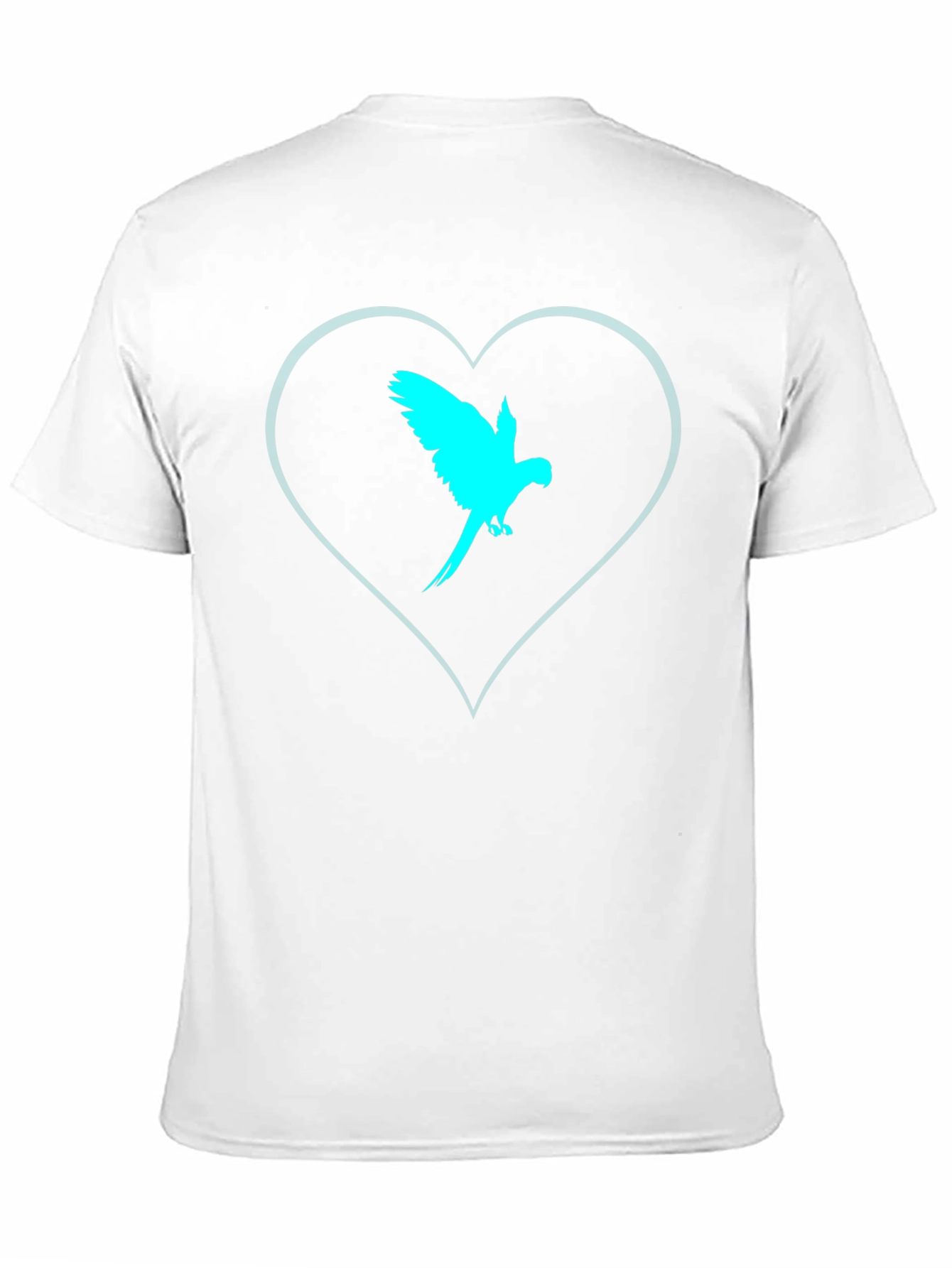 Parrot Heart Tee - Cool Graphic T-Shirt