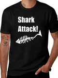 Shark Attack Graphic T-Shirt