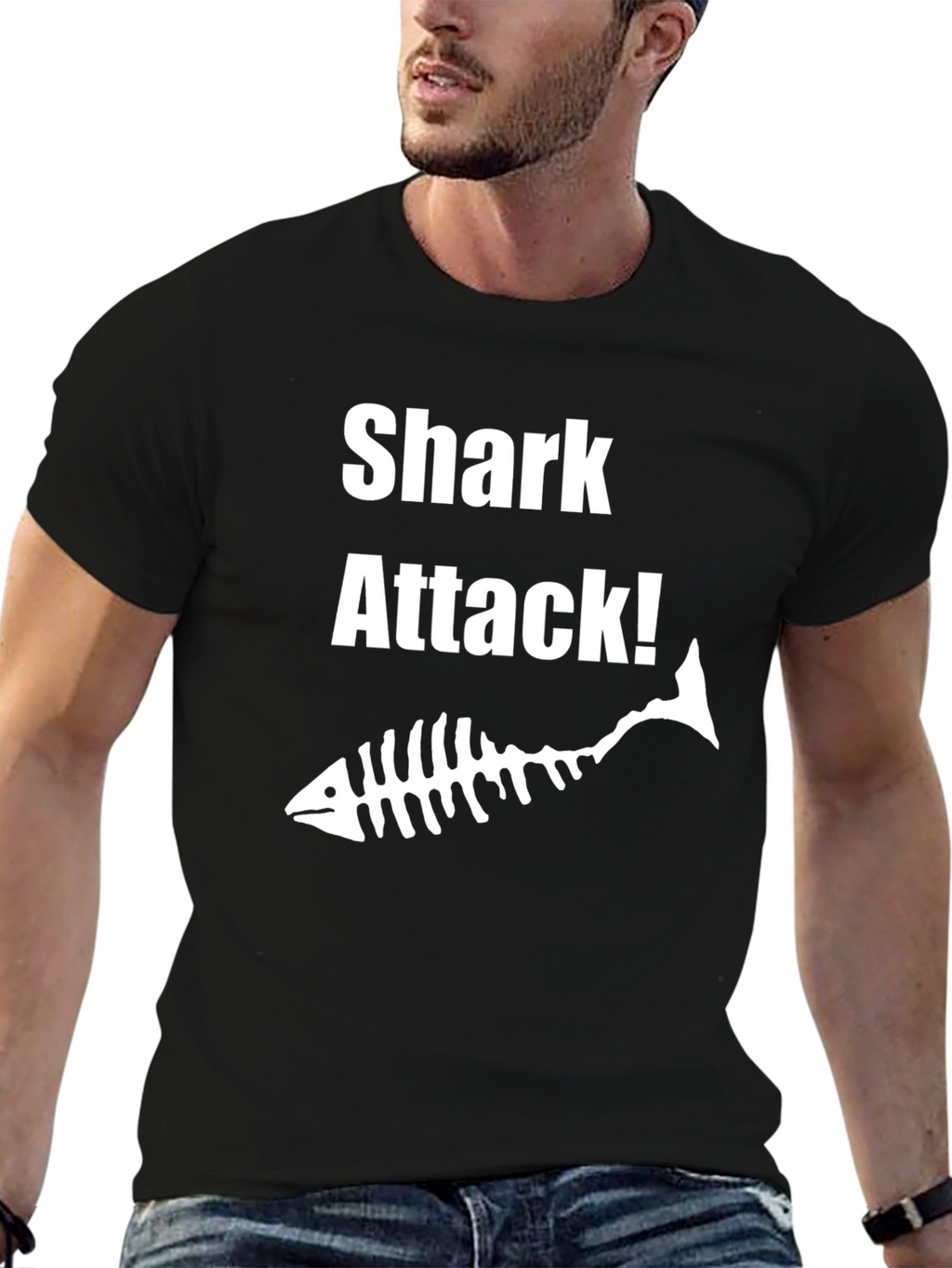 Shark Attack Graphic T-Shirt