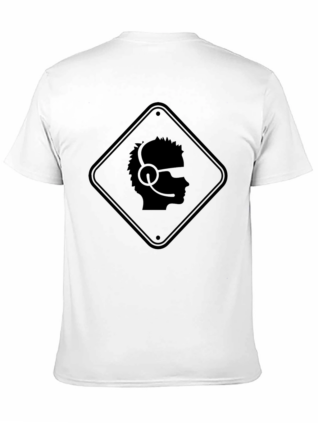 Gamer Profile T-Shirt - Caution Headset Zone Tee