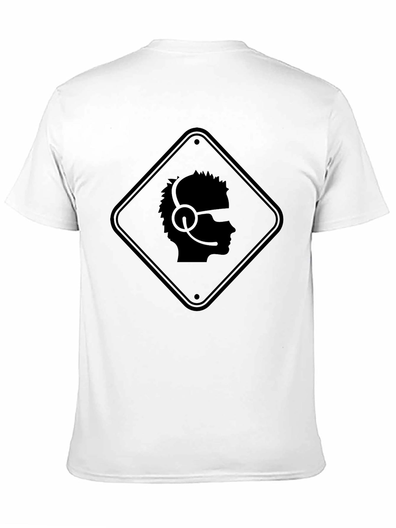 Gamer Profile T-Shirt - Caution Headset Zone Tee