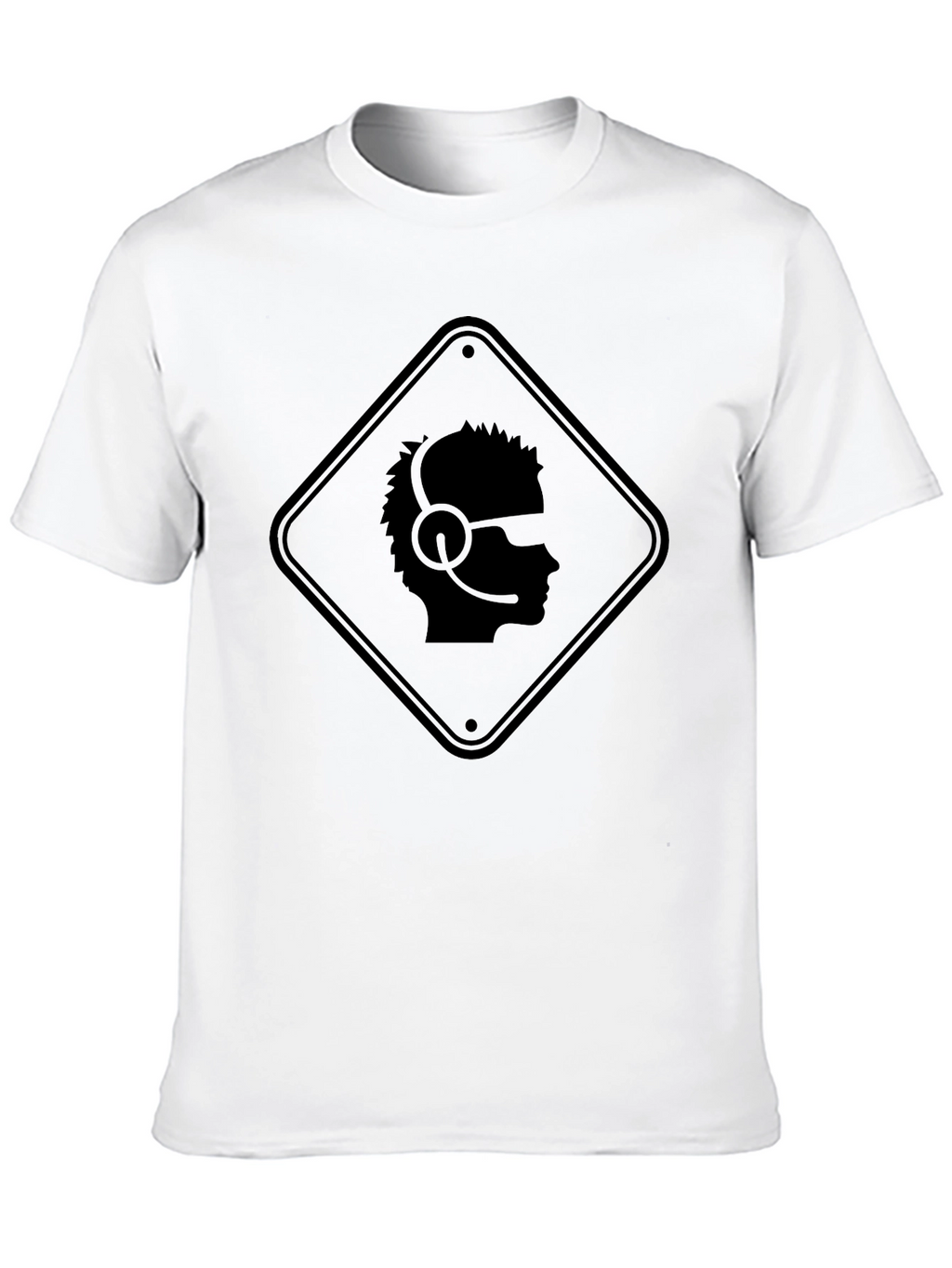 Gamer Profile T-Shirt - Caution Headset Zone Tee