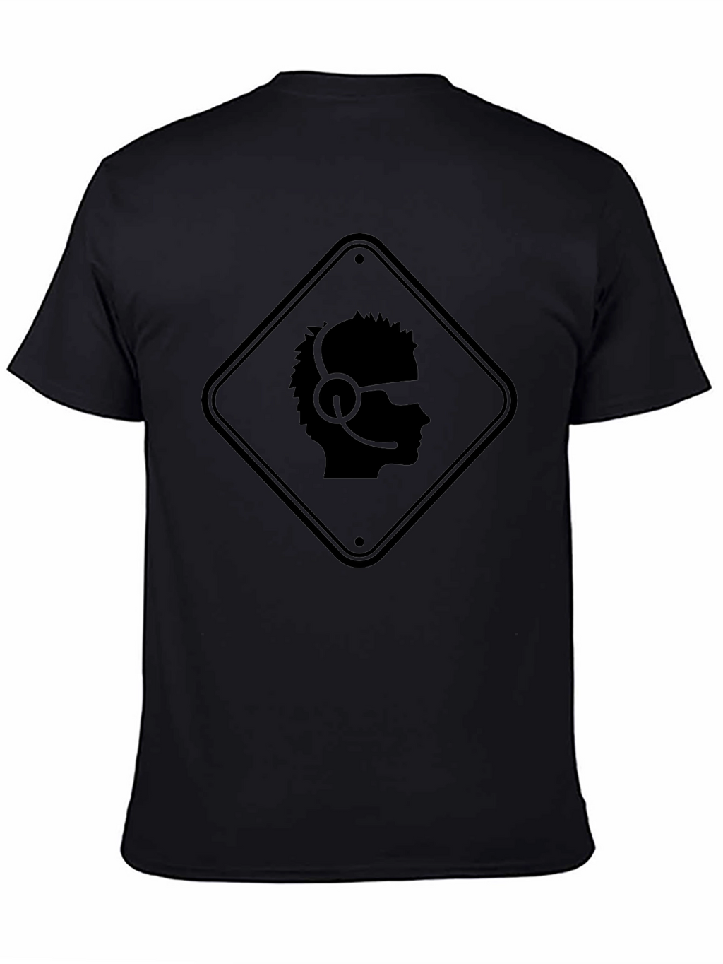Gamer Profile T-Shirt - Caution Headset Zone Tee