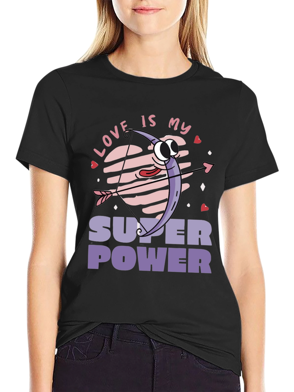 Love is My Superpower Graphic T-Shirt