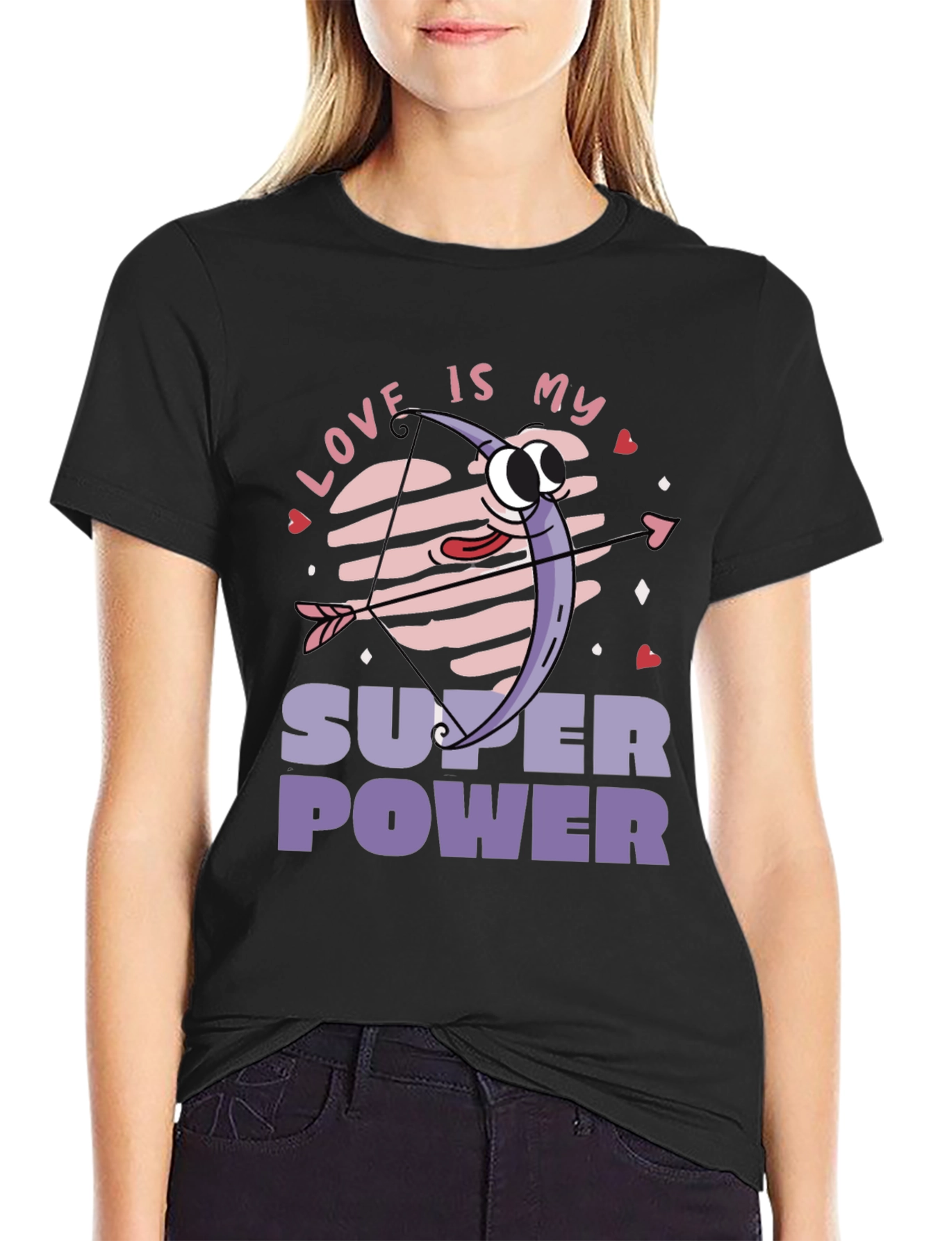 Love is My Superpower Graphic T-Shirt