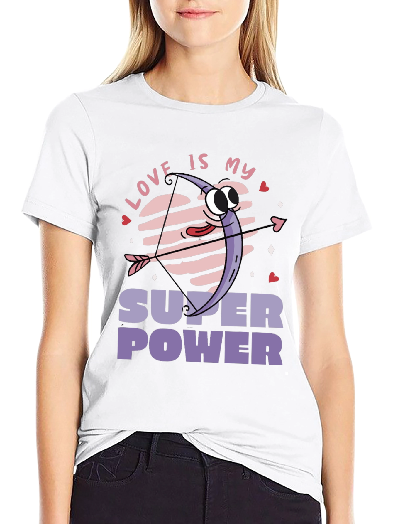 Love is My Superpower Graphic T-Shirt