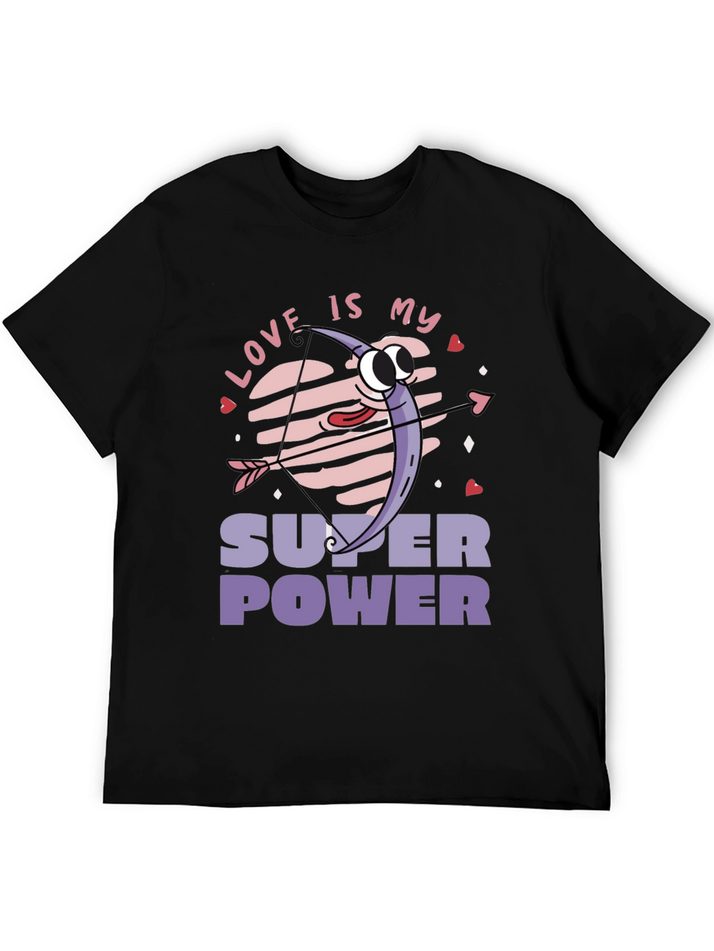 Love is My Superpower Graphic T-Shirt