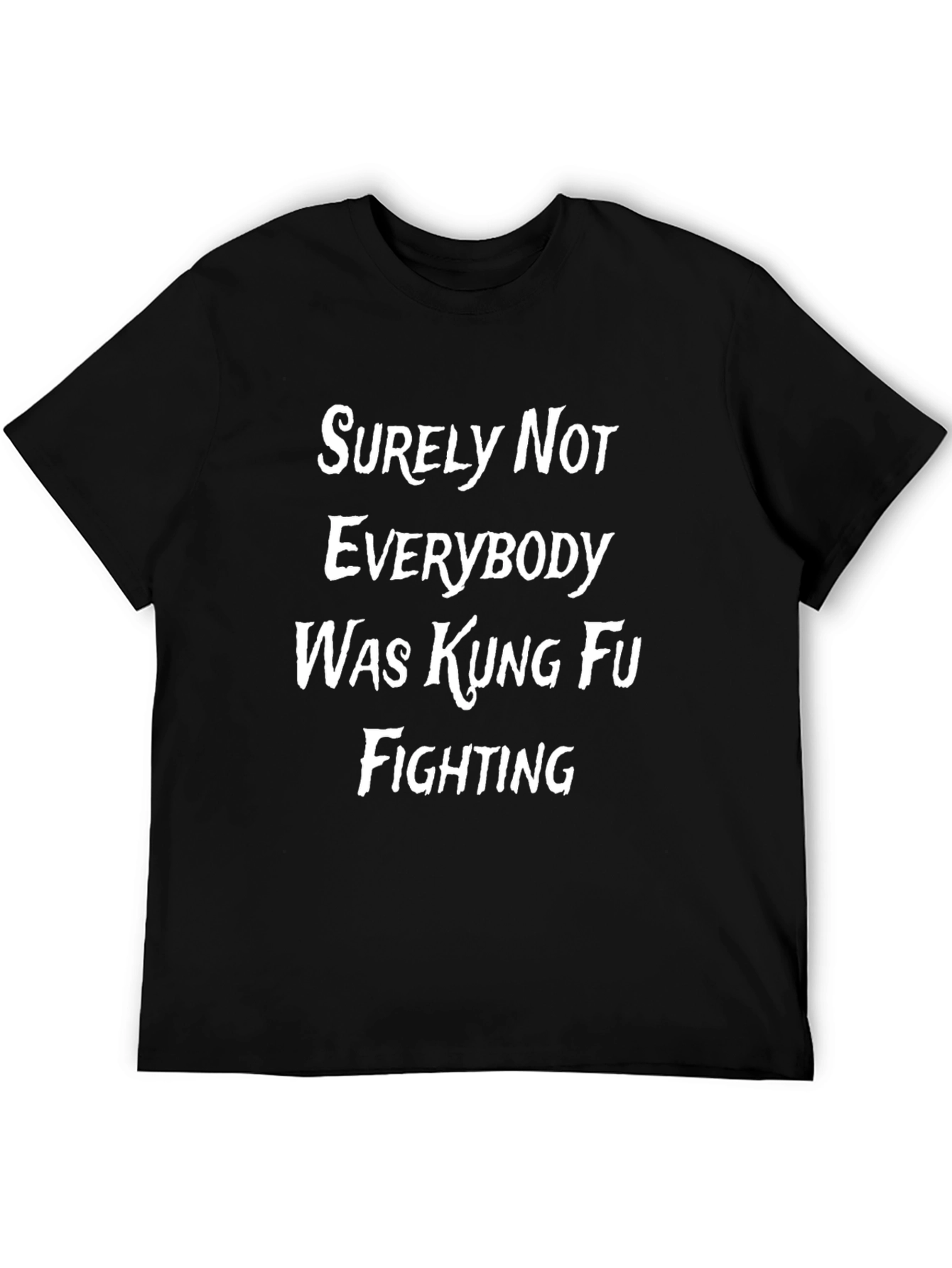 Kung Fu Fighting Graphic Tee - Funny T-Shirt