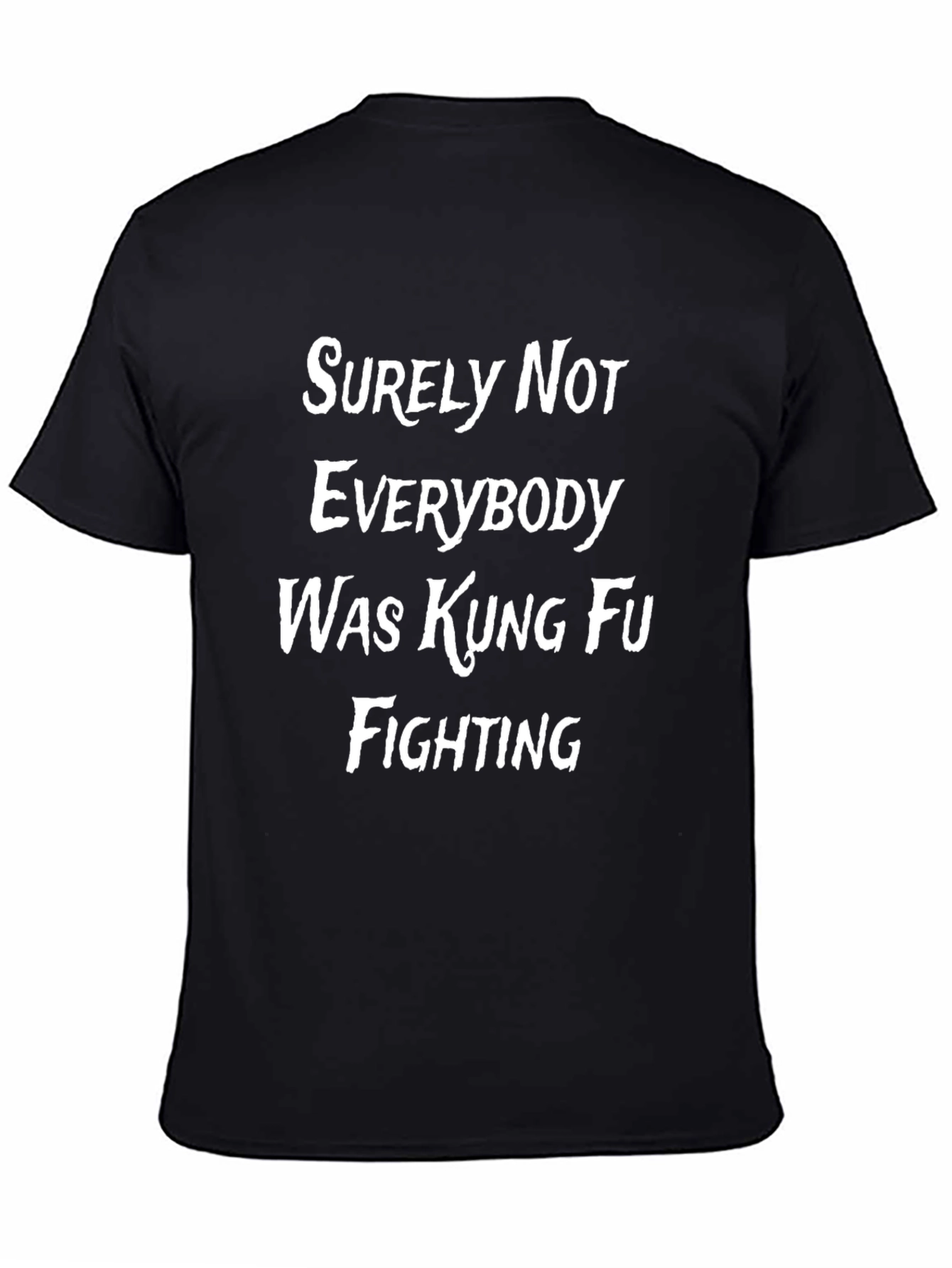 Kung Fu Fighting Graphic Tee - Funny T-Shirt