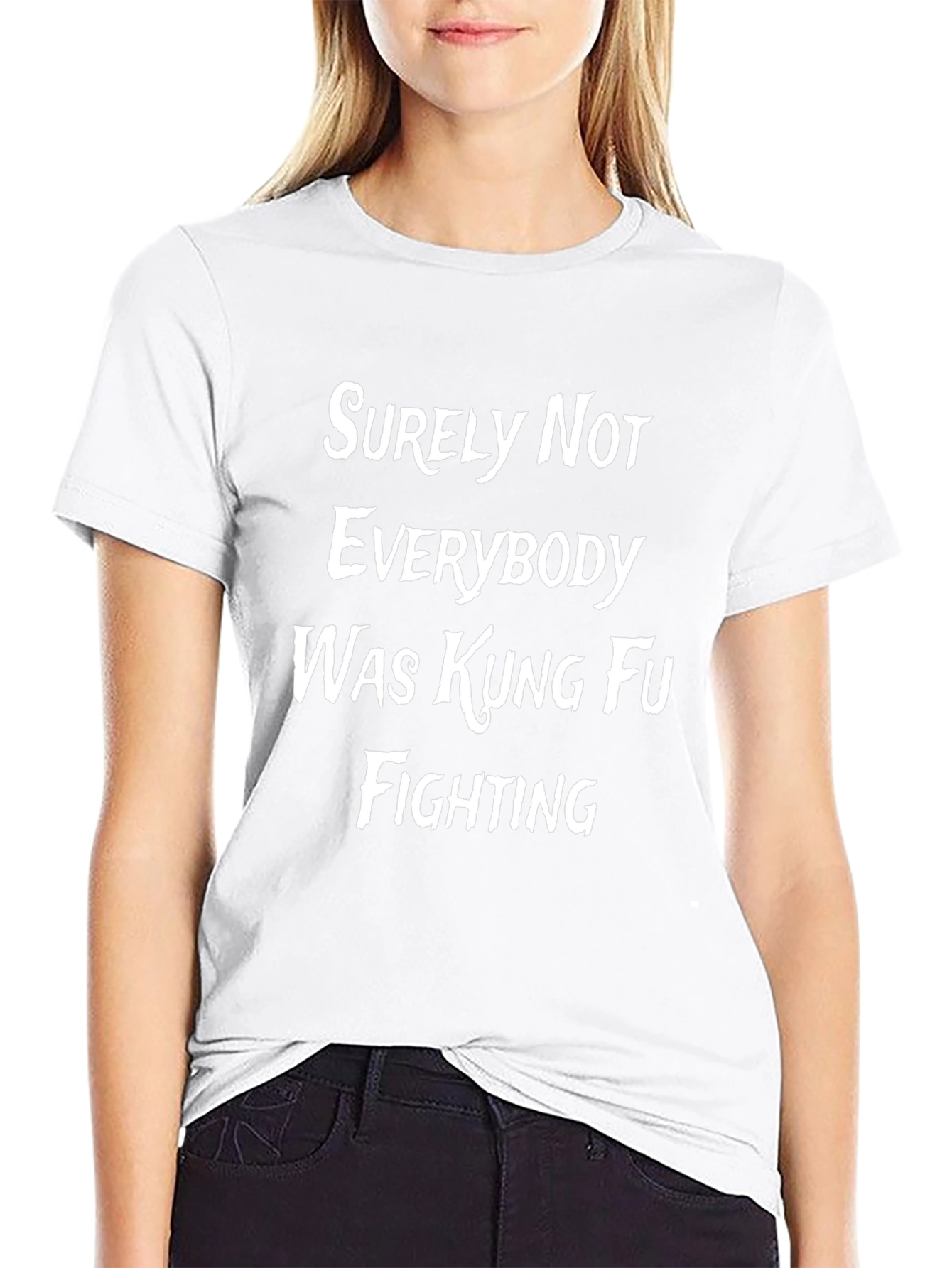 Kung Fu Fighting Graphic Tee - Funny T-Shirt