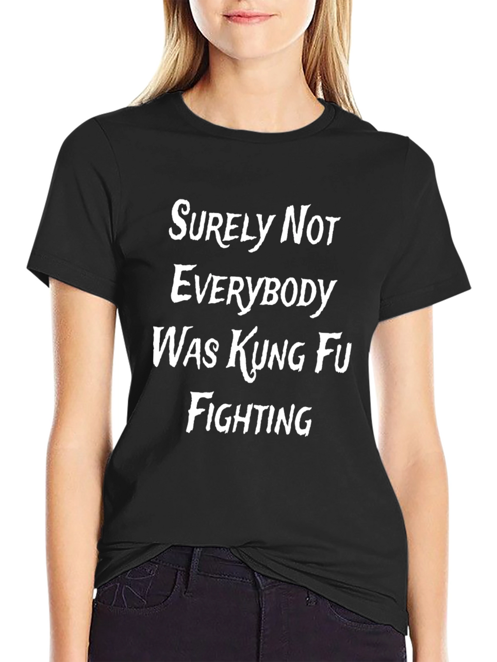 Kung Fu Fighting Graphic Tee - Funny T-Shirt