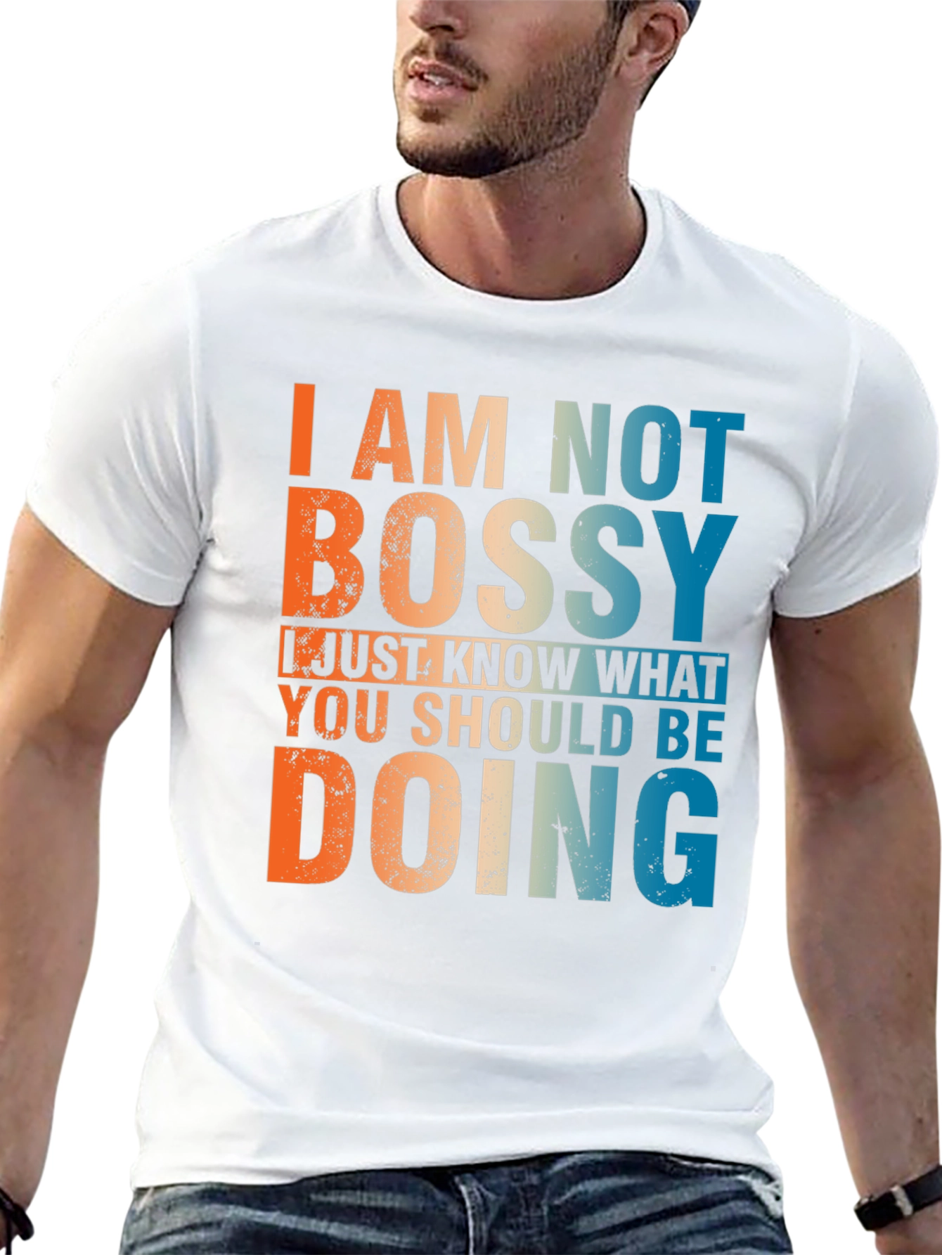 I am Not Bossy T-Shirt - Funny Slogan Tee