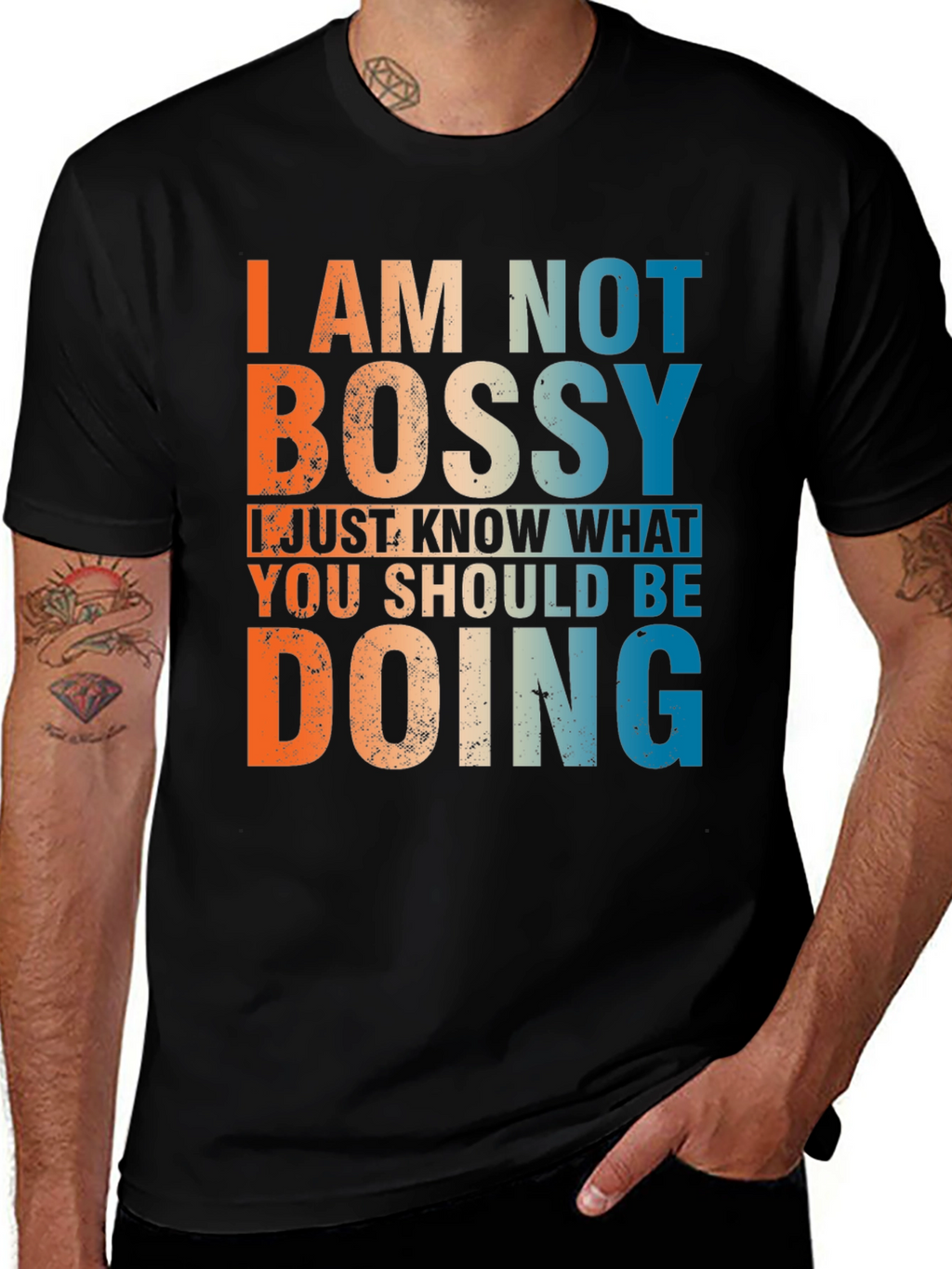 I am Not Bossy T-Shirt - Funny Slogan Tee