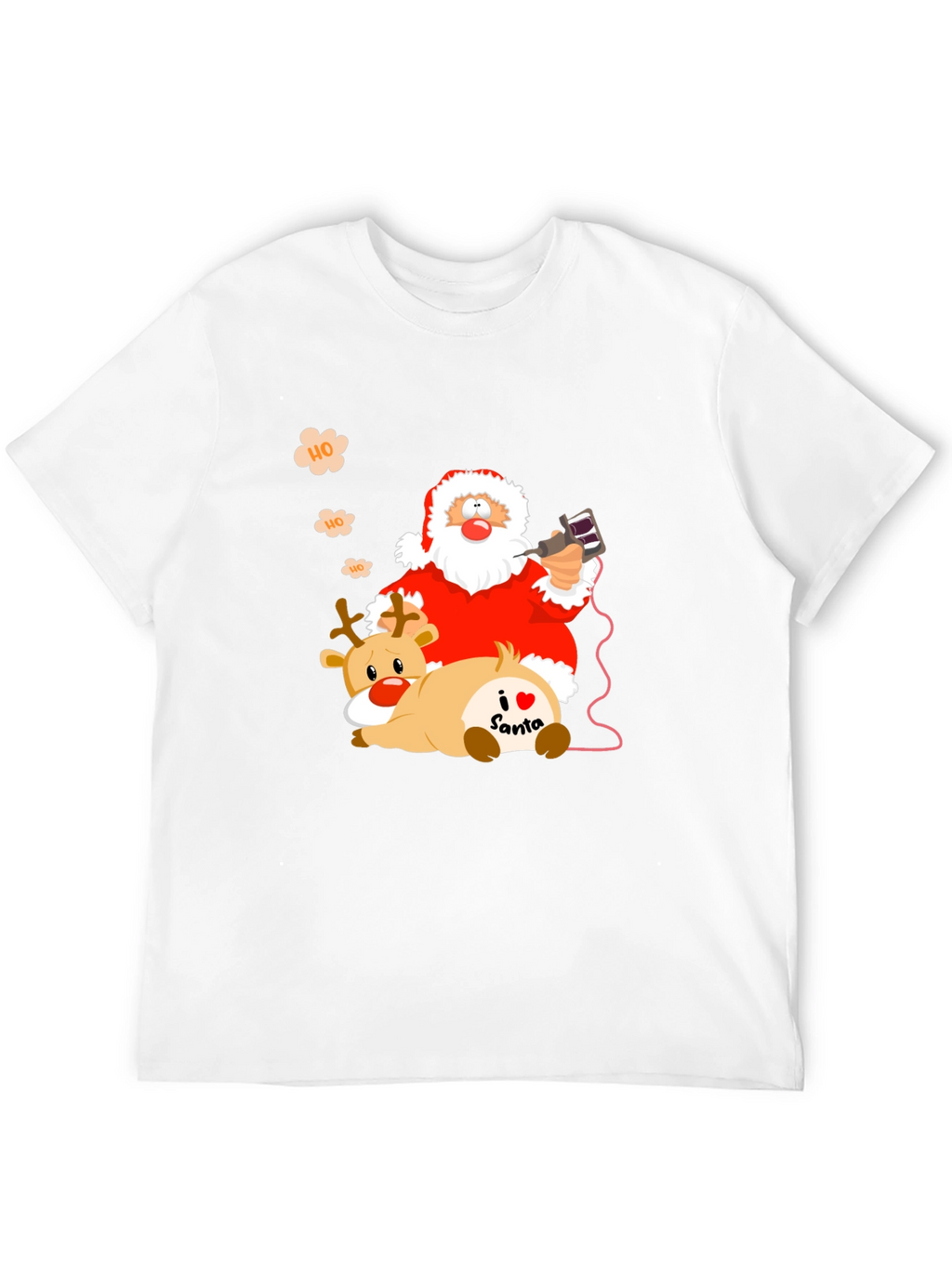 Santa Claus Tattoo Artist Graphic Tee
