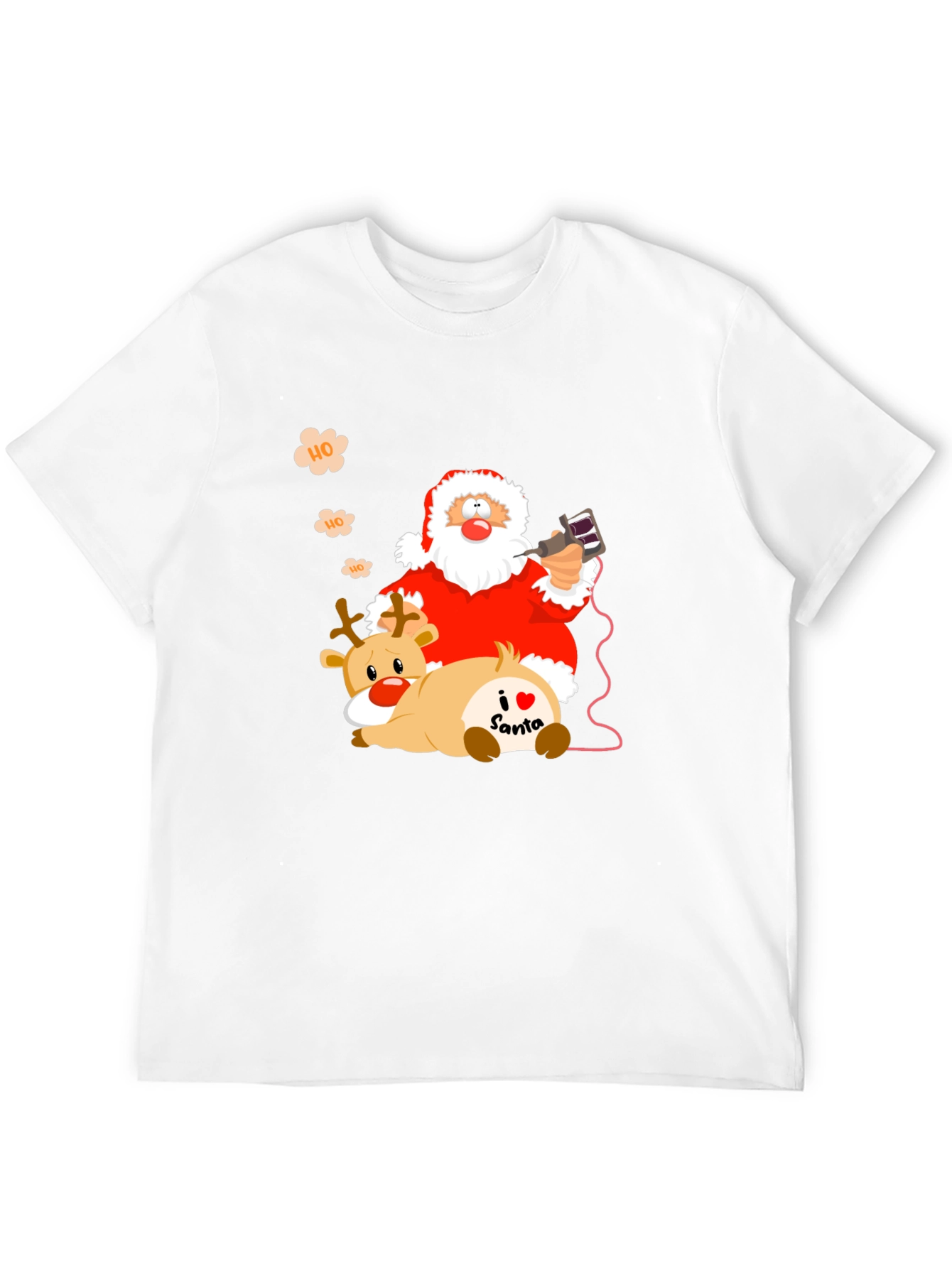Santa Claus Tattoo Artist Graphic Tee
