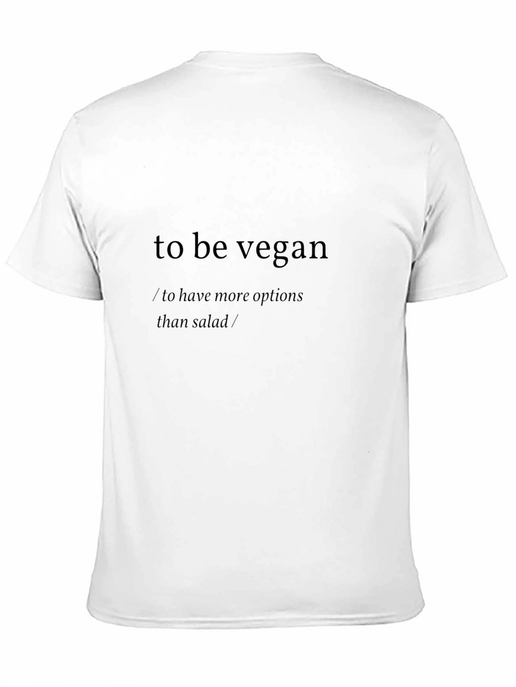 Vegan Definition T-Shirt