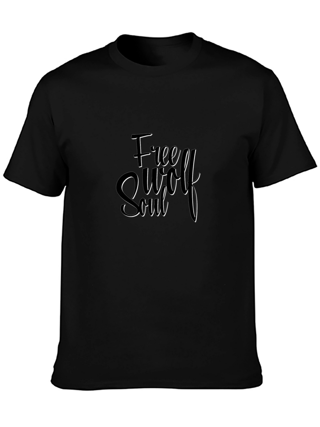 Free Soul Graphic Black T-Shirt