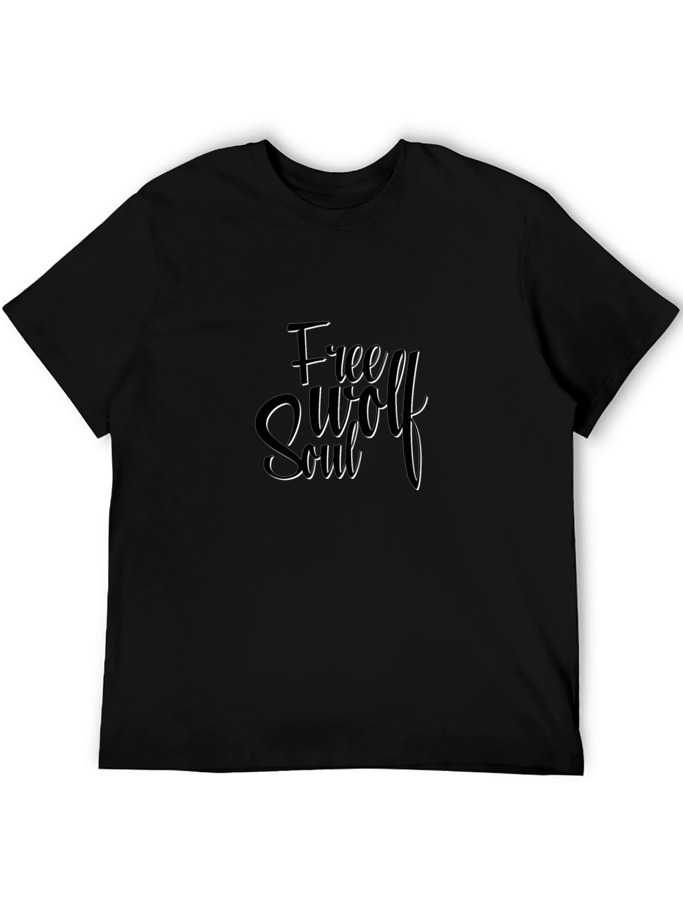 Free Soul Graphic Black T-Shirt