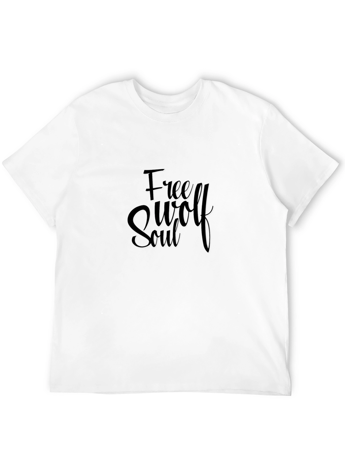 Free Soul Graphic Black T-Shirt