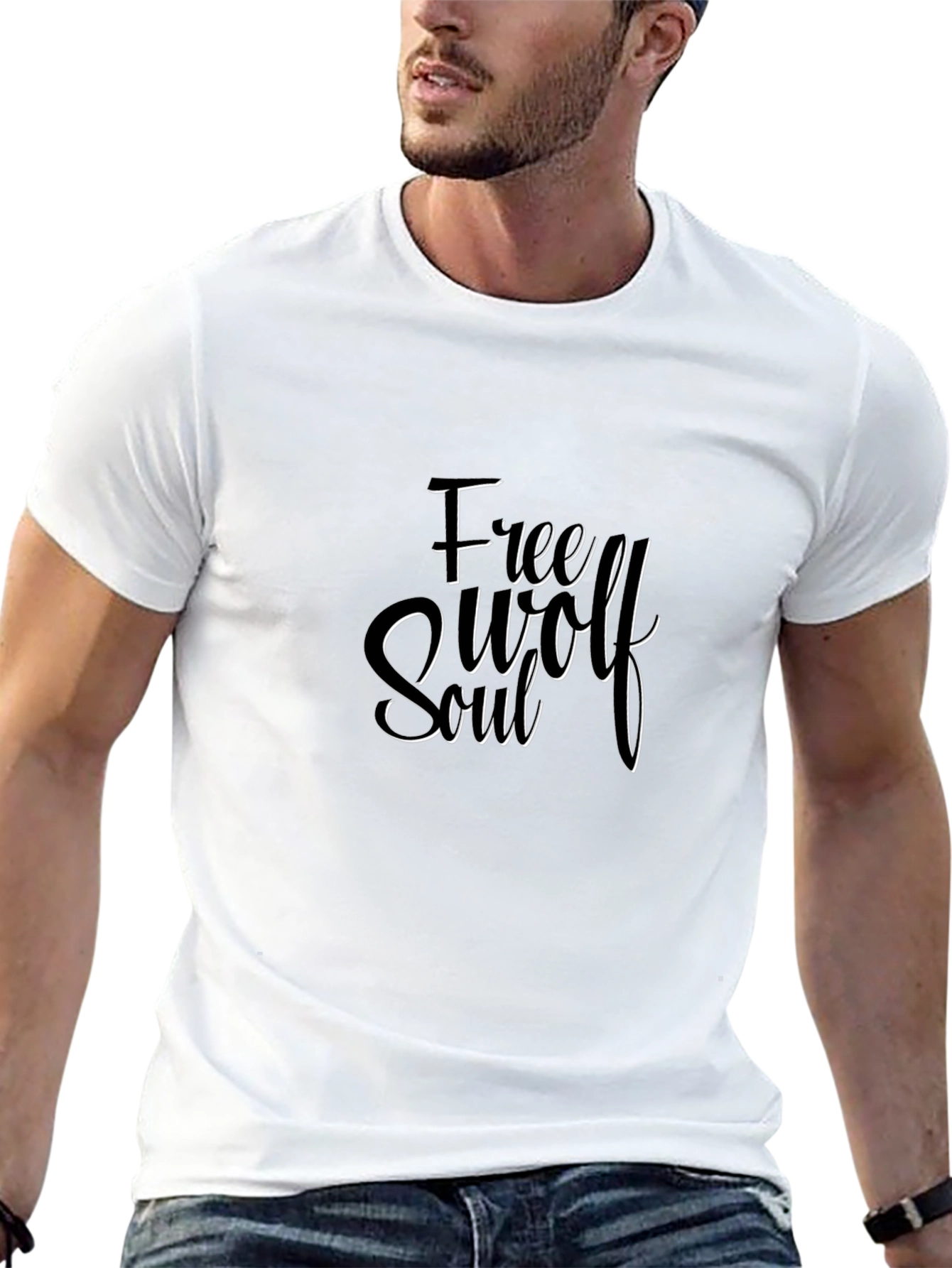 Free Soul Graphic Black T-Shirt