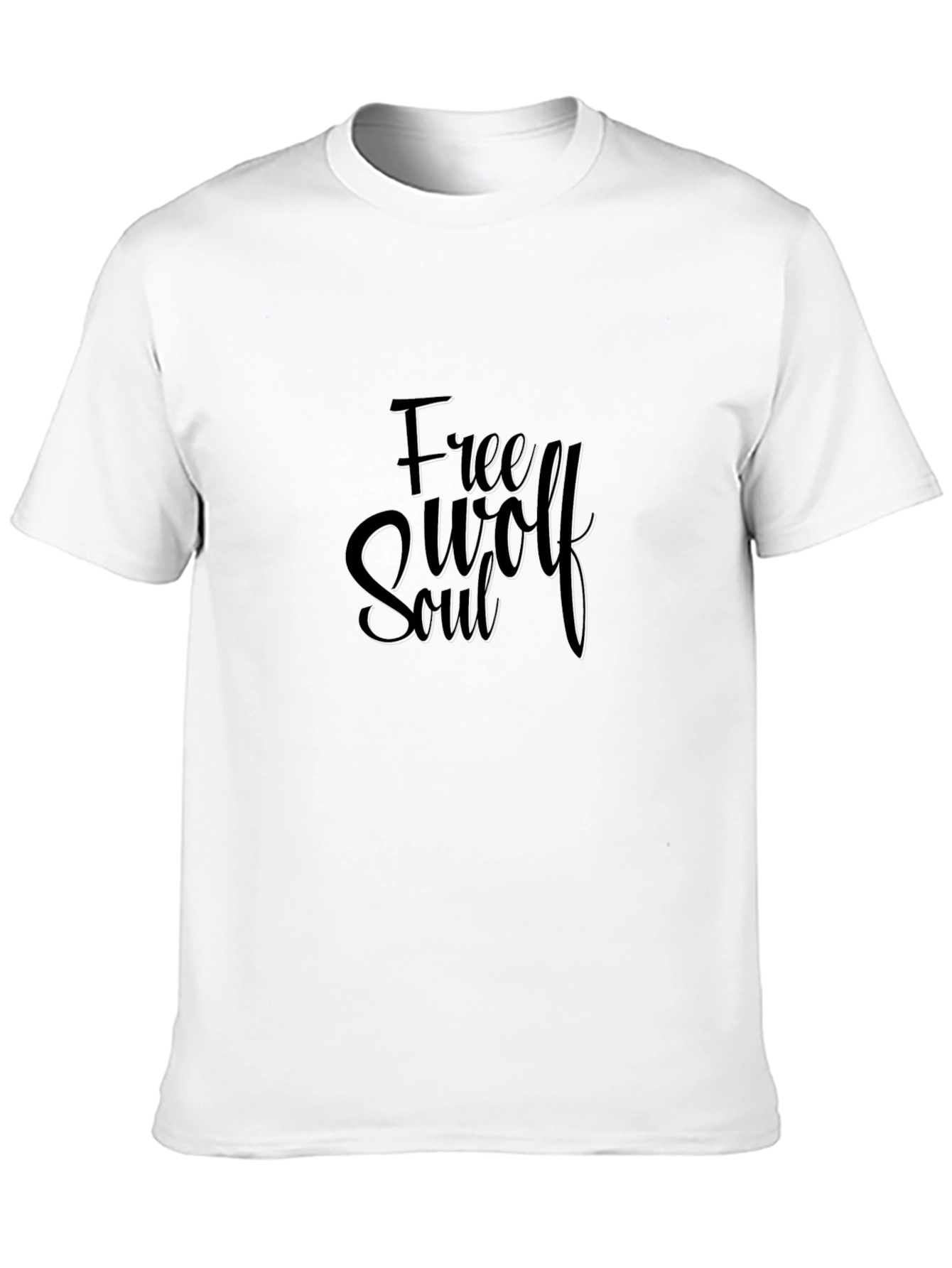 Free Soul Graphic Black T-Shirt