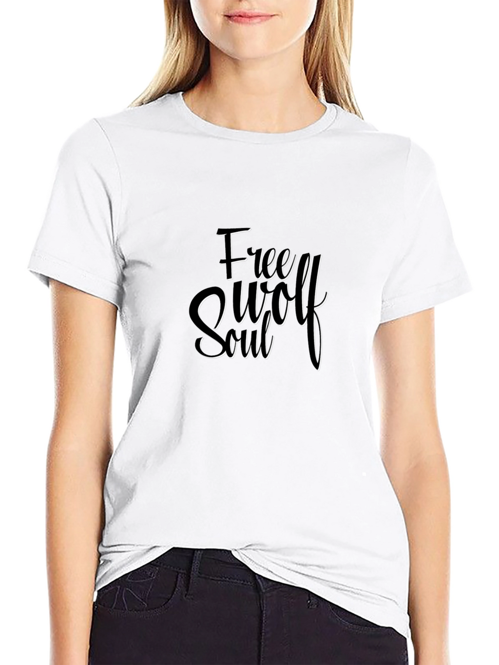 Free Soul Graphic Black T-Shirt