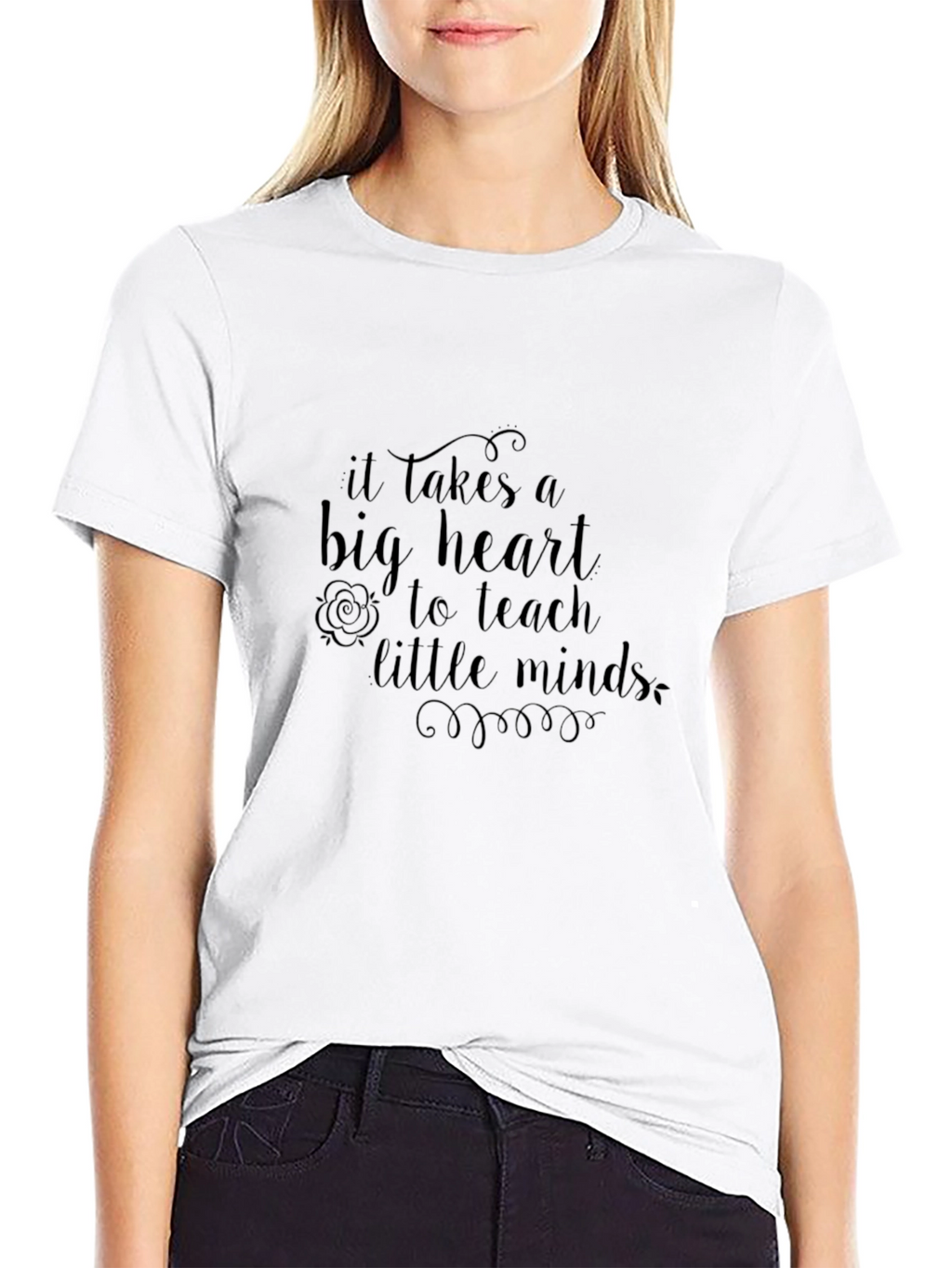 Teacher Appreciation T-Shirt: Big Heart Little Minds