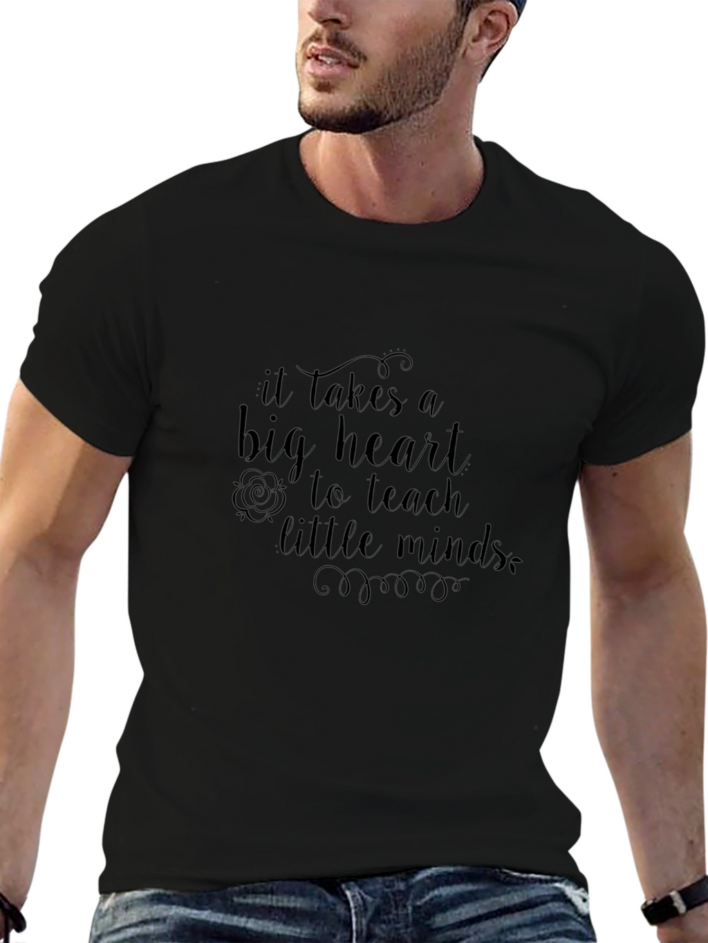 Teacher Appreciation T-Shirt: Big Heart Little Minds