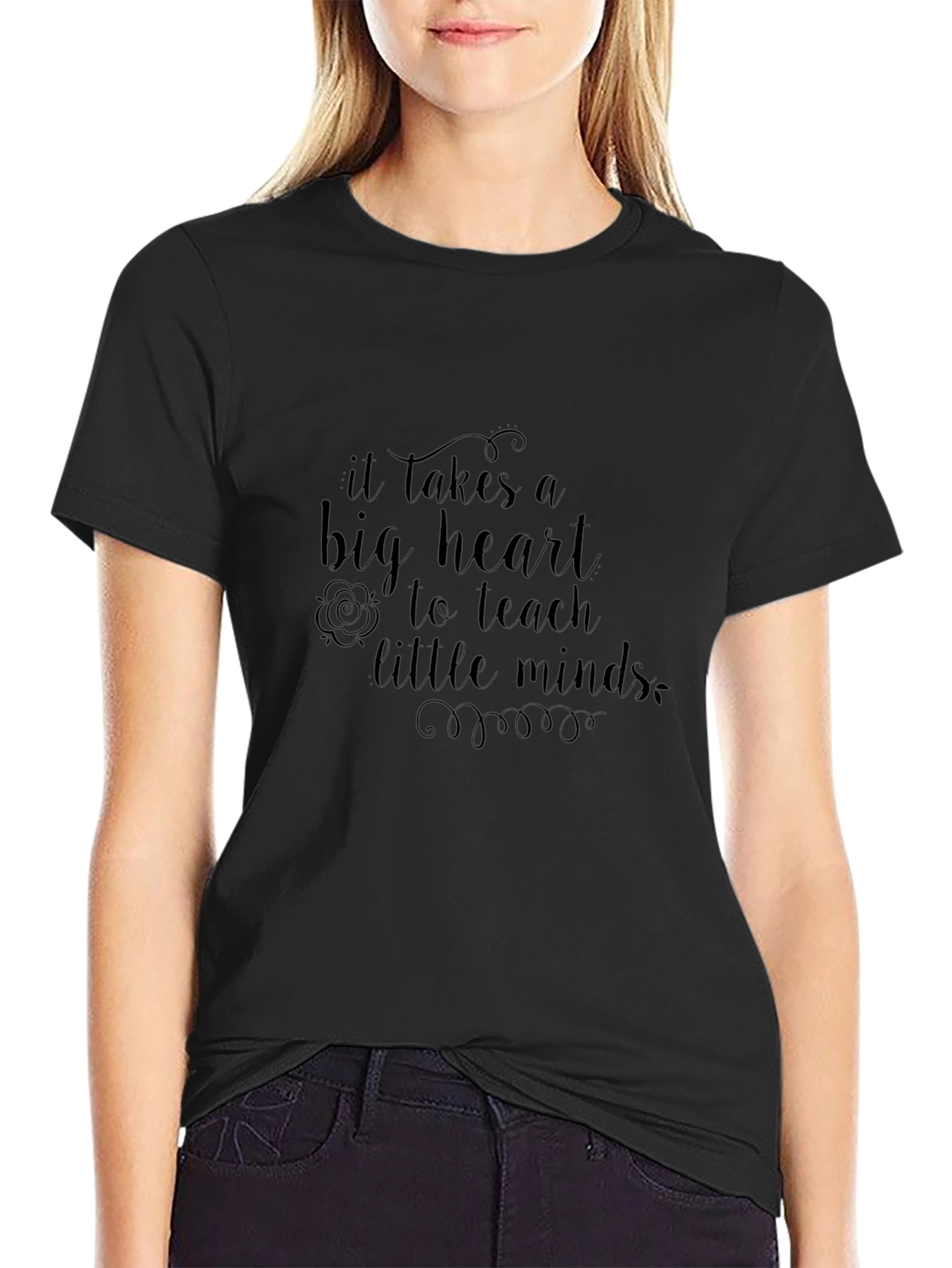 Teacher Appreciation T-Shirt: Big Heart Little Minds