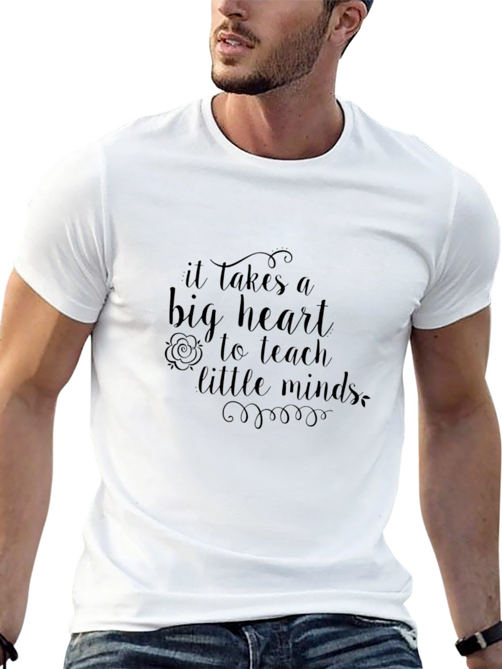 Teacher Appreciation T-Shirt: Big Heart Little Minds