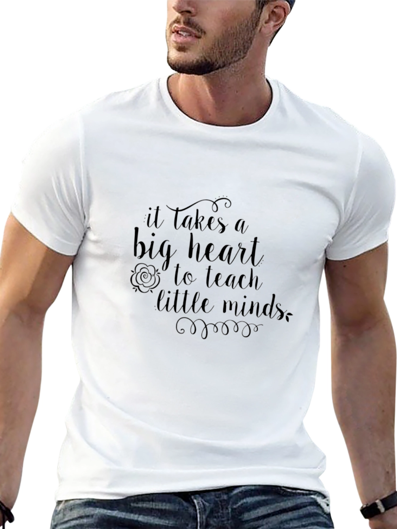 Teacher Appreciation T-Shirt: Big Heart Little Minds