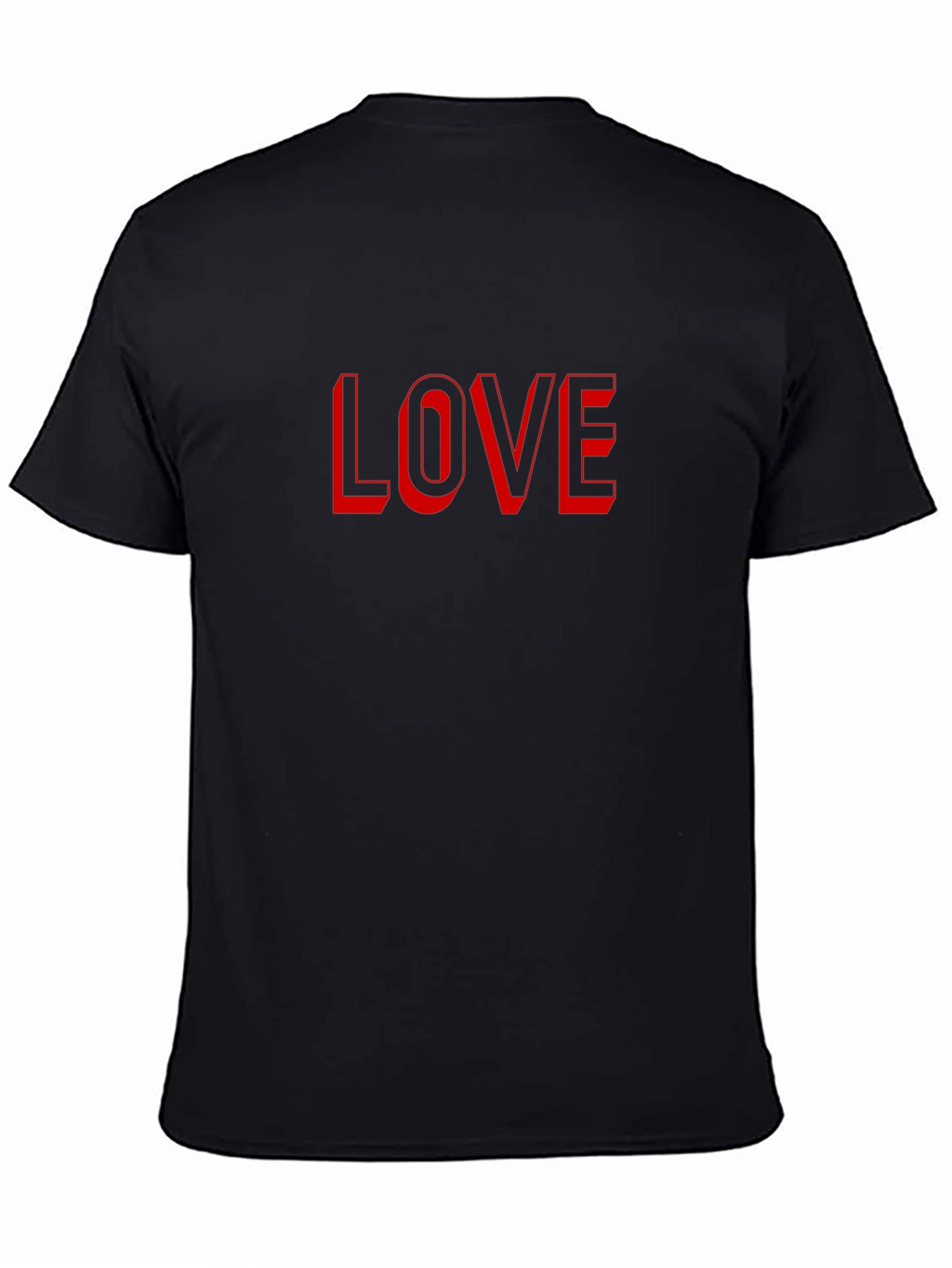 Love Graphic Tee - Stylish Red Print