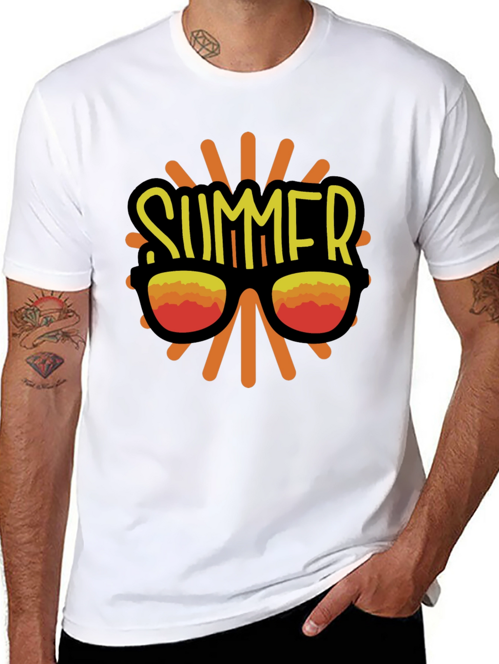 Summer Sunglasses Graphic Tee