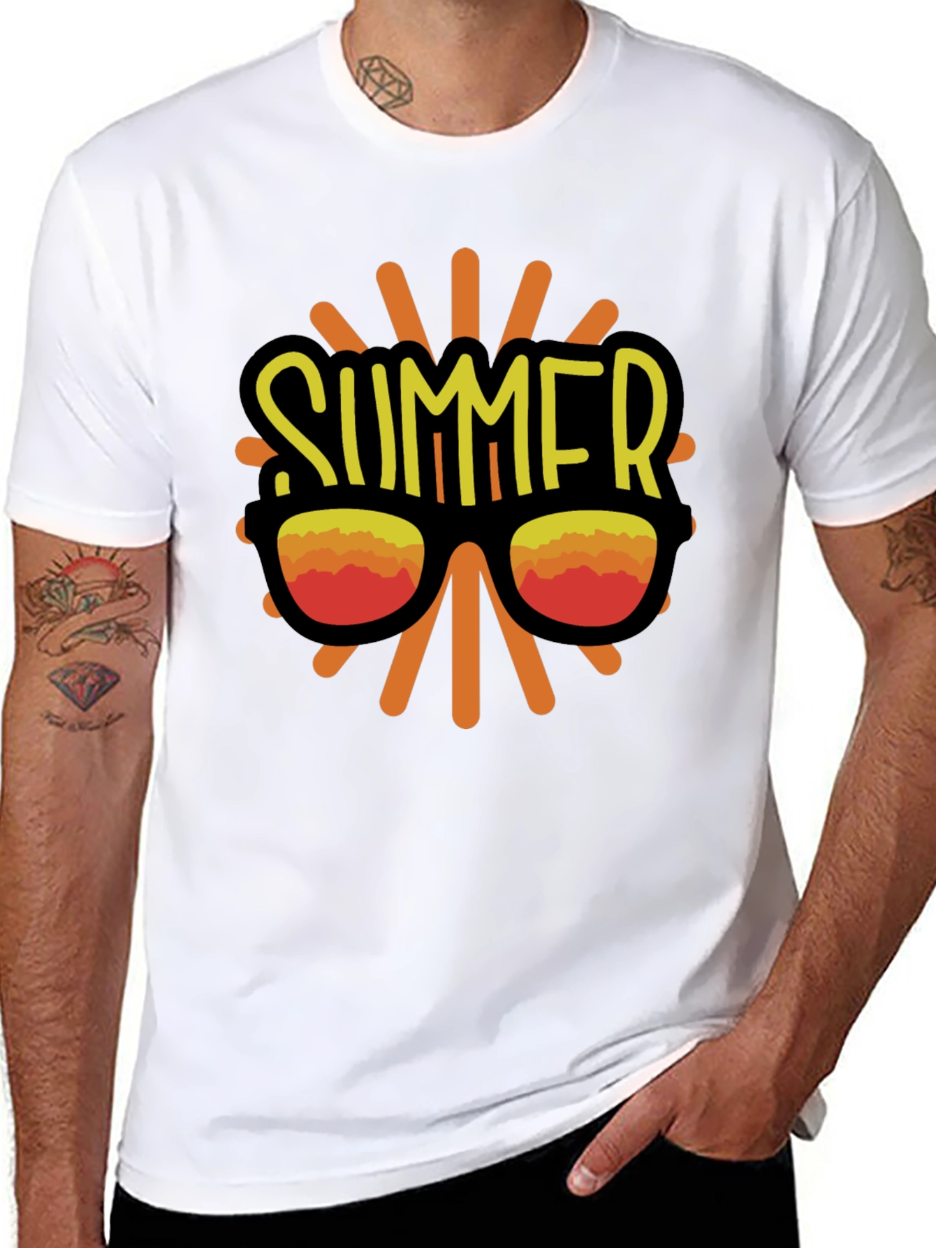 Summer Sunglasses Graphic Tee