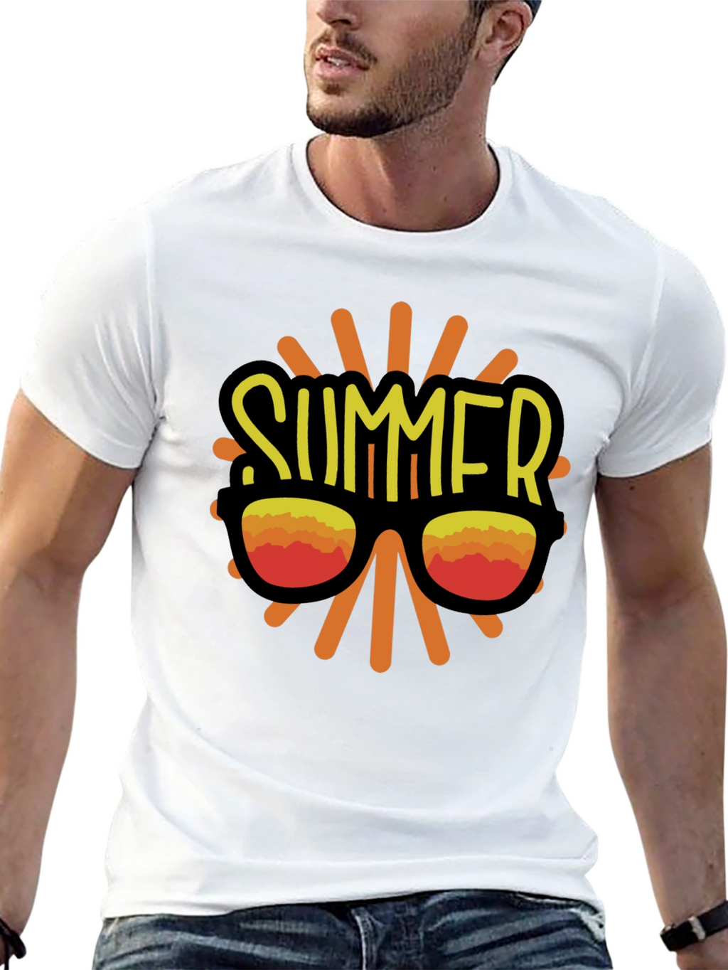 Summer Sunglasses Graphic Tee